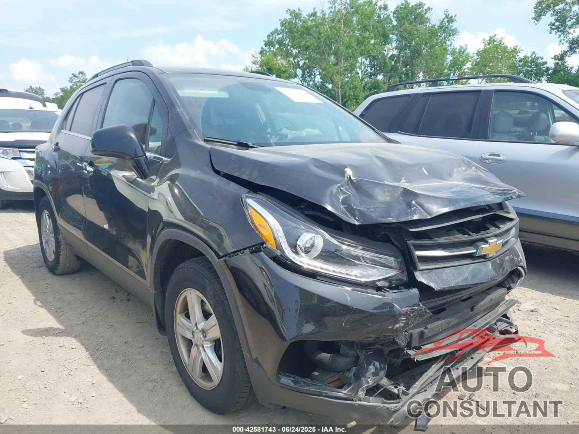 CHEVROLET TRAX 2017 - 3GNCJLSB3HL283168