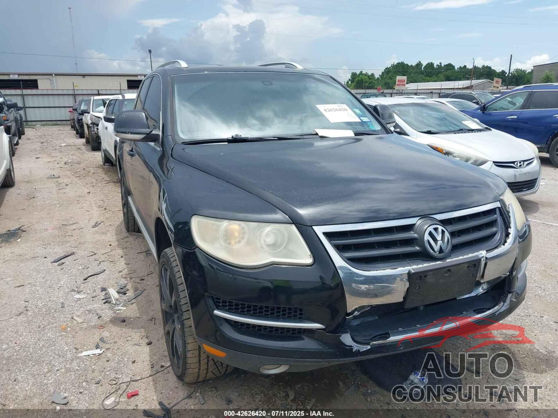 VOLKSWAGEN TOUAREG 2 2009 - WVGBE77L89D018802