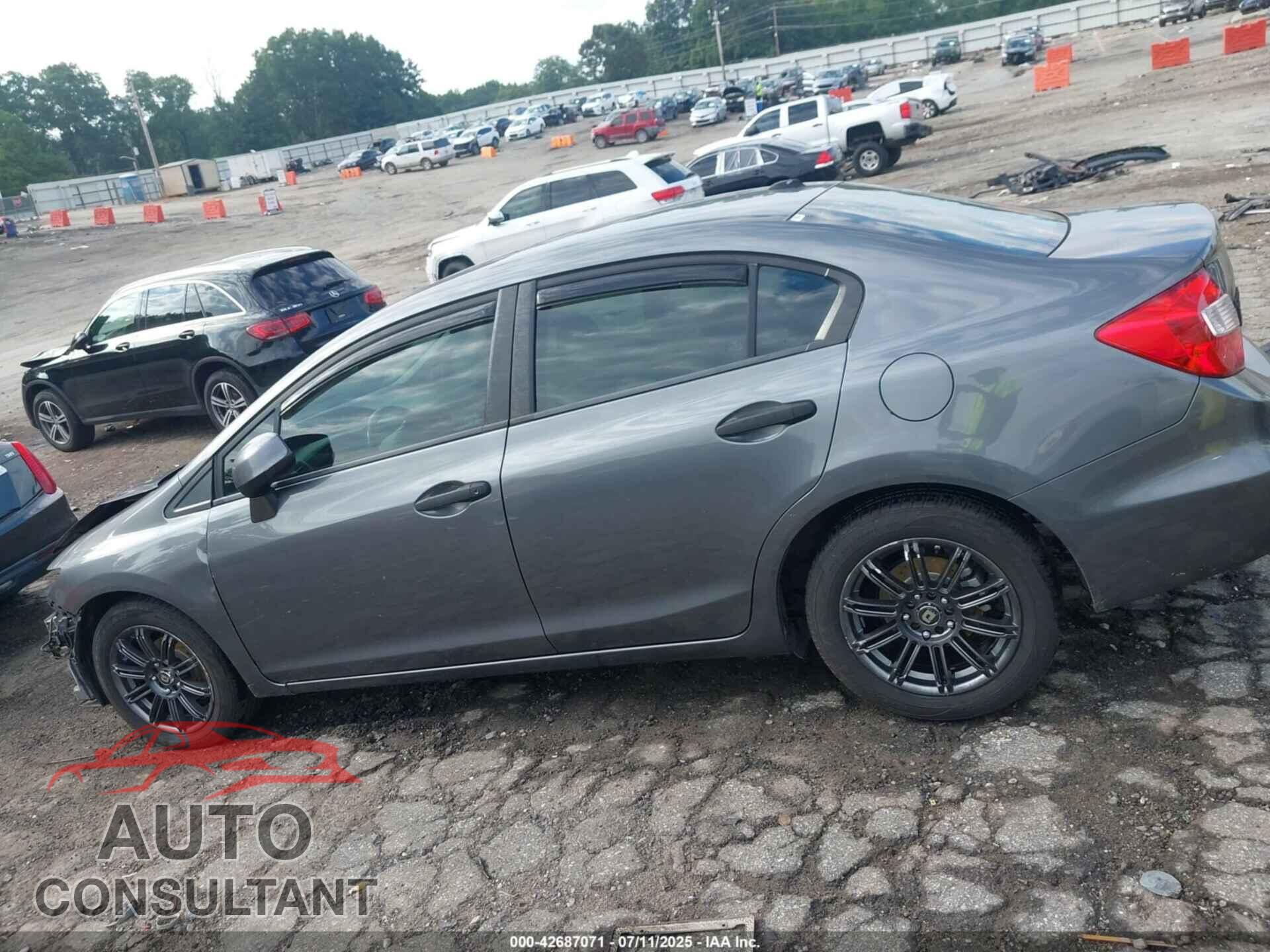 HONDA CIVIC 2012 - 19XFB2F98CE036147