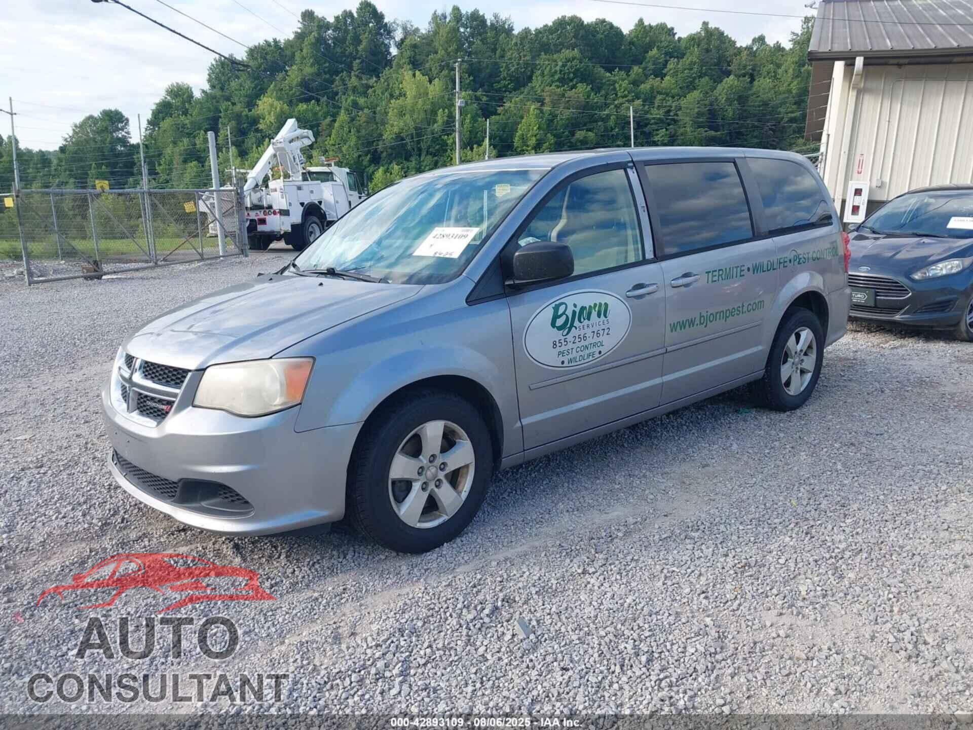 DODGE GRAND CARAVAN 2013 - 2C4RDGBG8DR791601