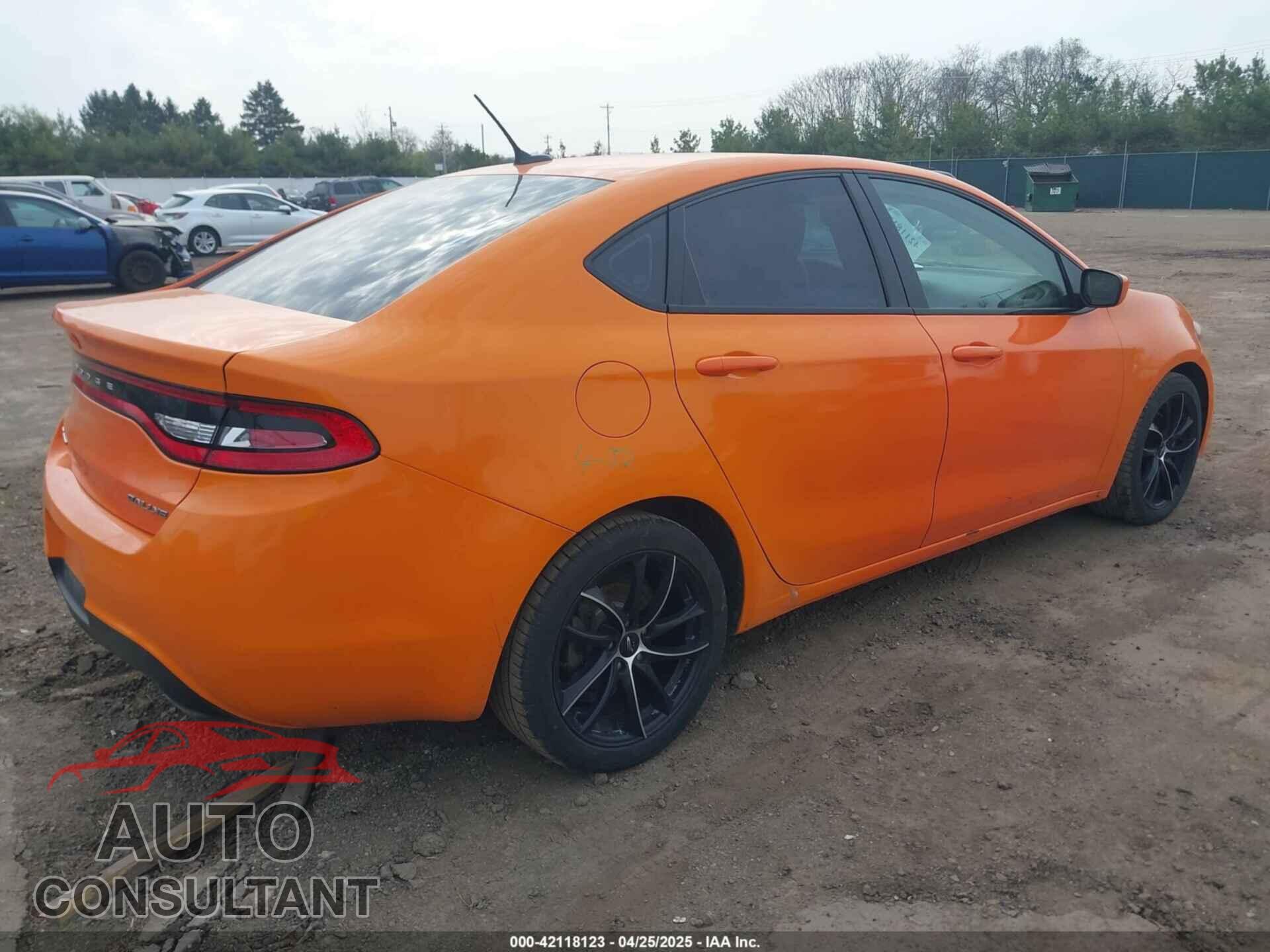 DODGE DART 2013 - 1C3CDFBA7DD304259