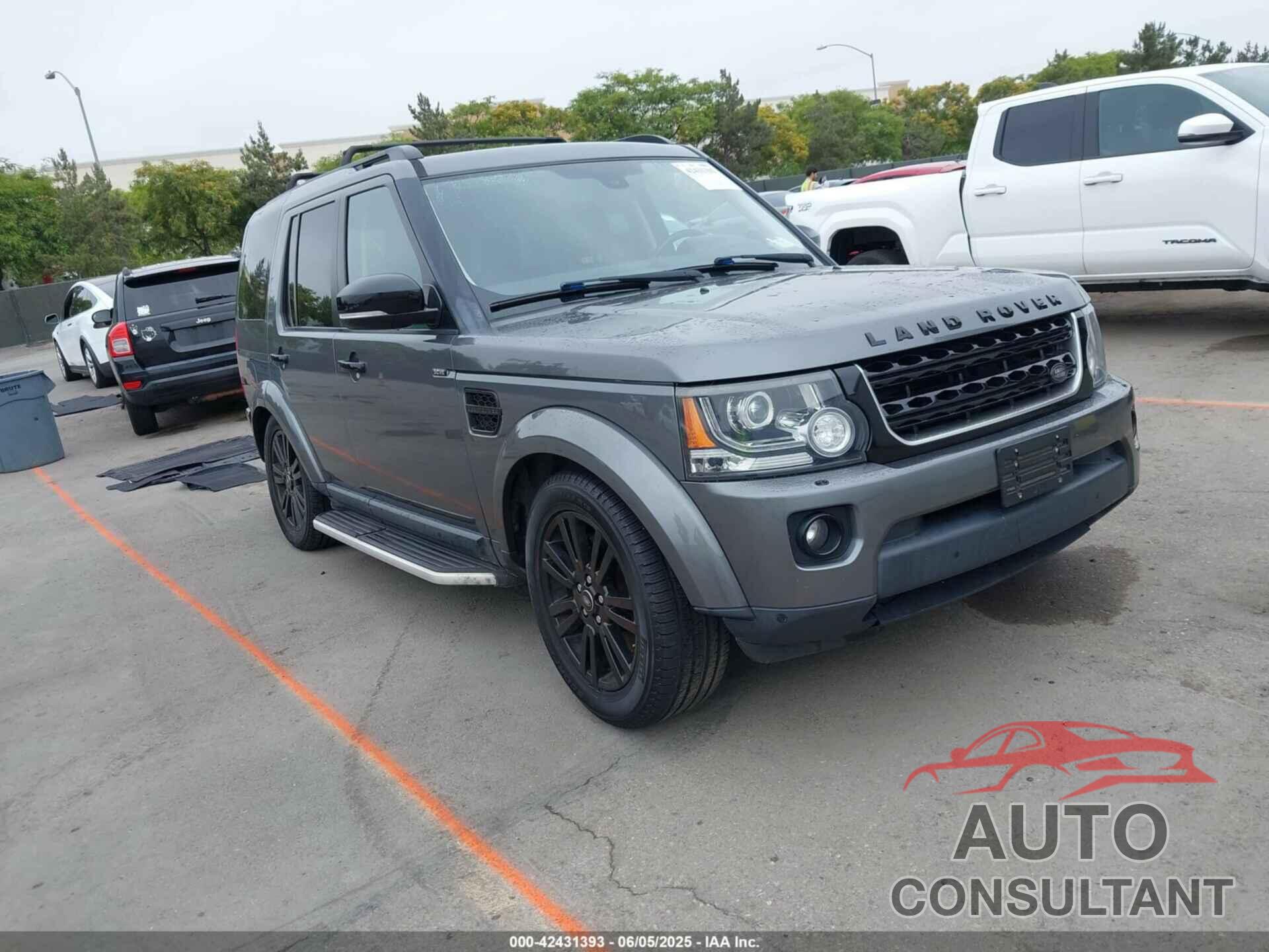 LAND ROVER LR4 2016 - SALAG2V64GA797066