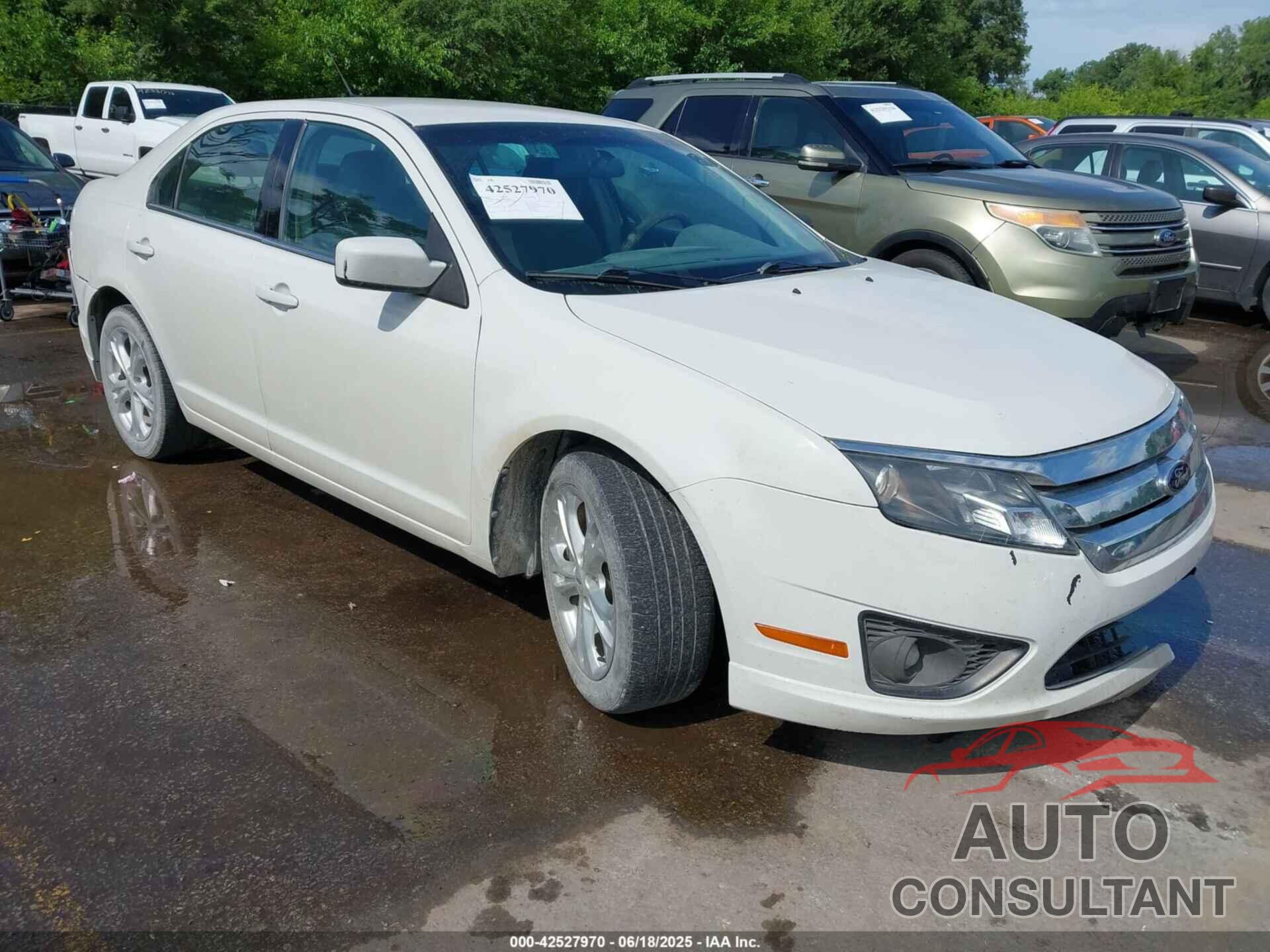 FORD FUSION 2012 - 3FAHP0HA7CR414883