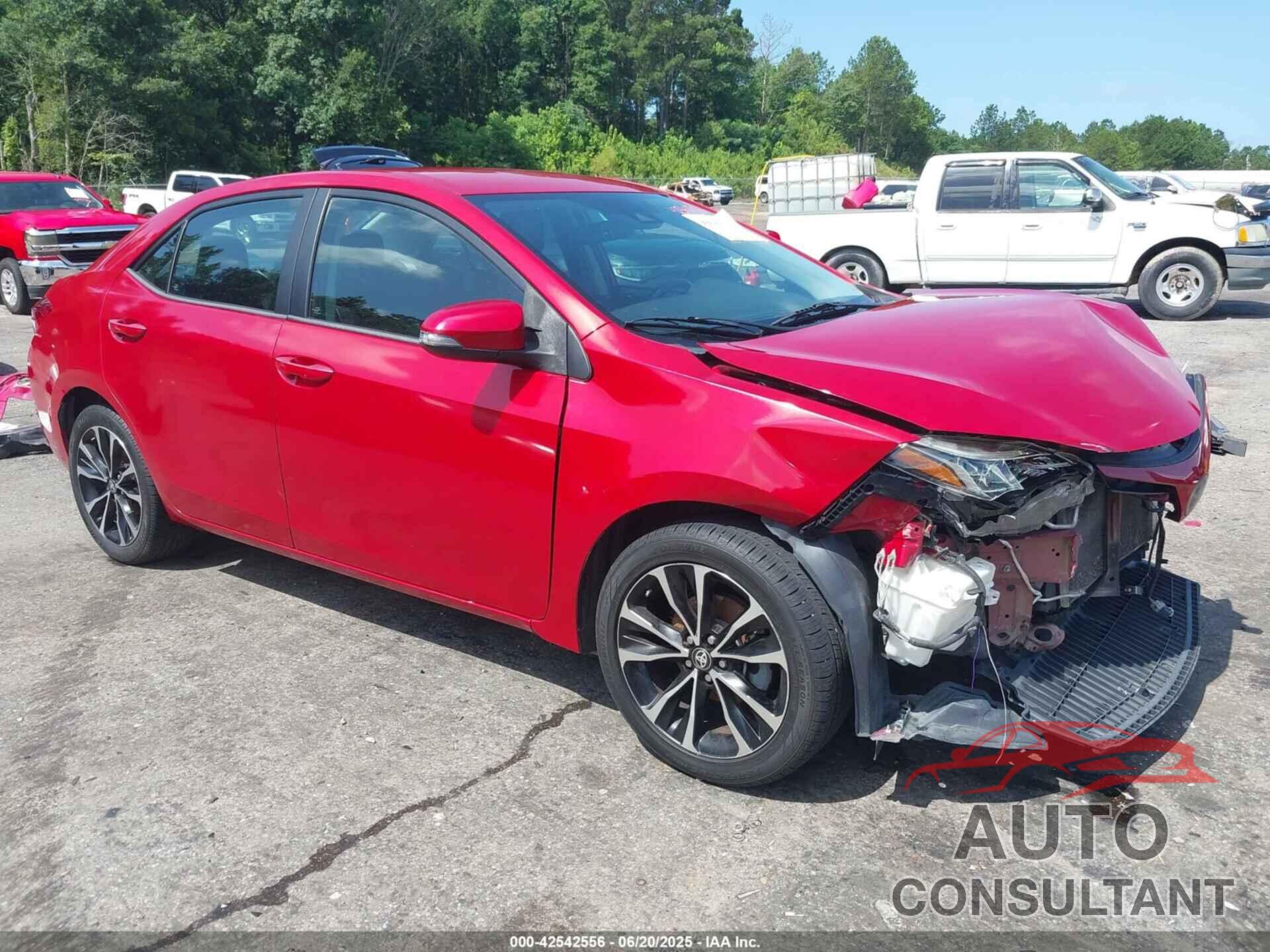TOYOTA COROLLA 2019 - 5YFBURHE2KP893301