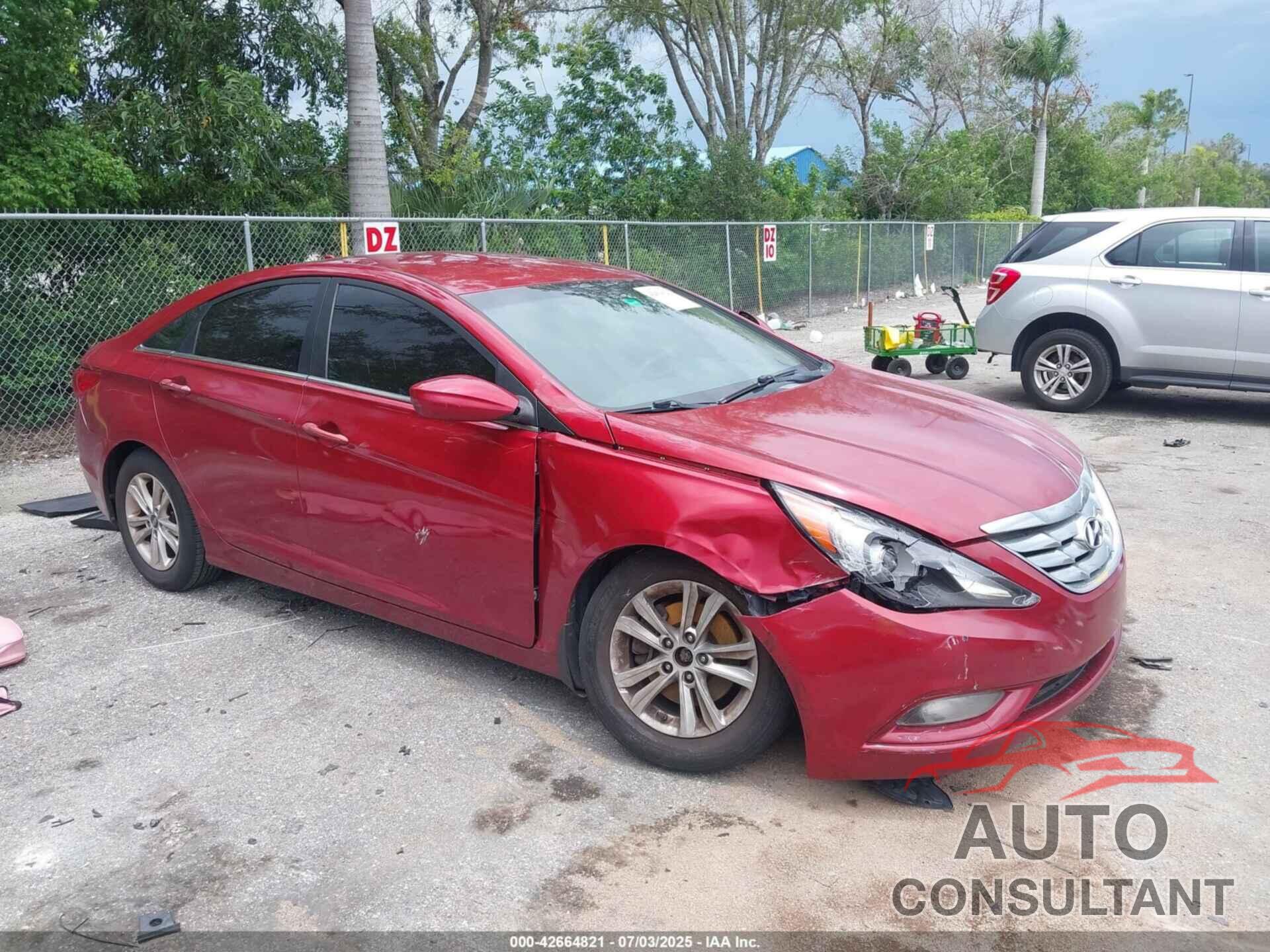 HYUNDAI SONATA 2013 - 5NPEB4AC9DH511697