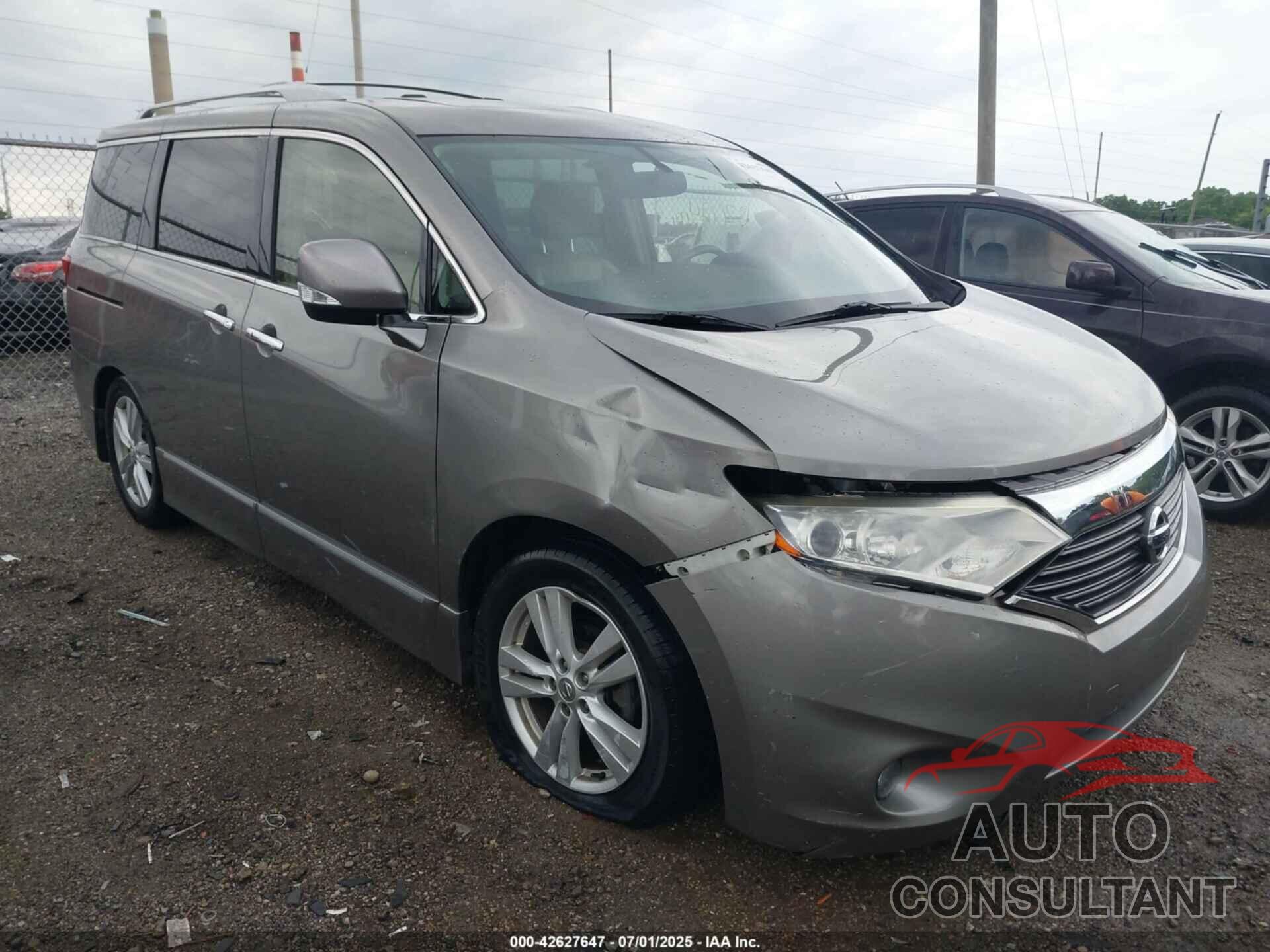 NISSAN QUEST 2013 - JN8AE2KP1D9060306