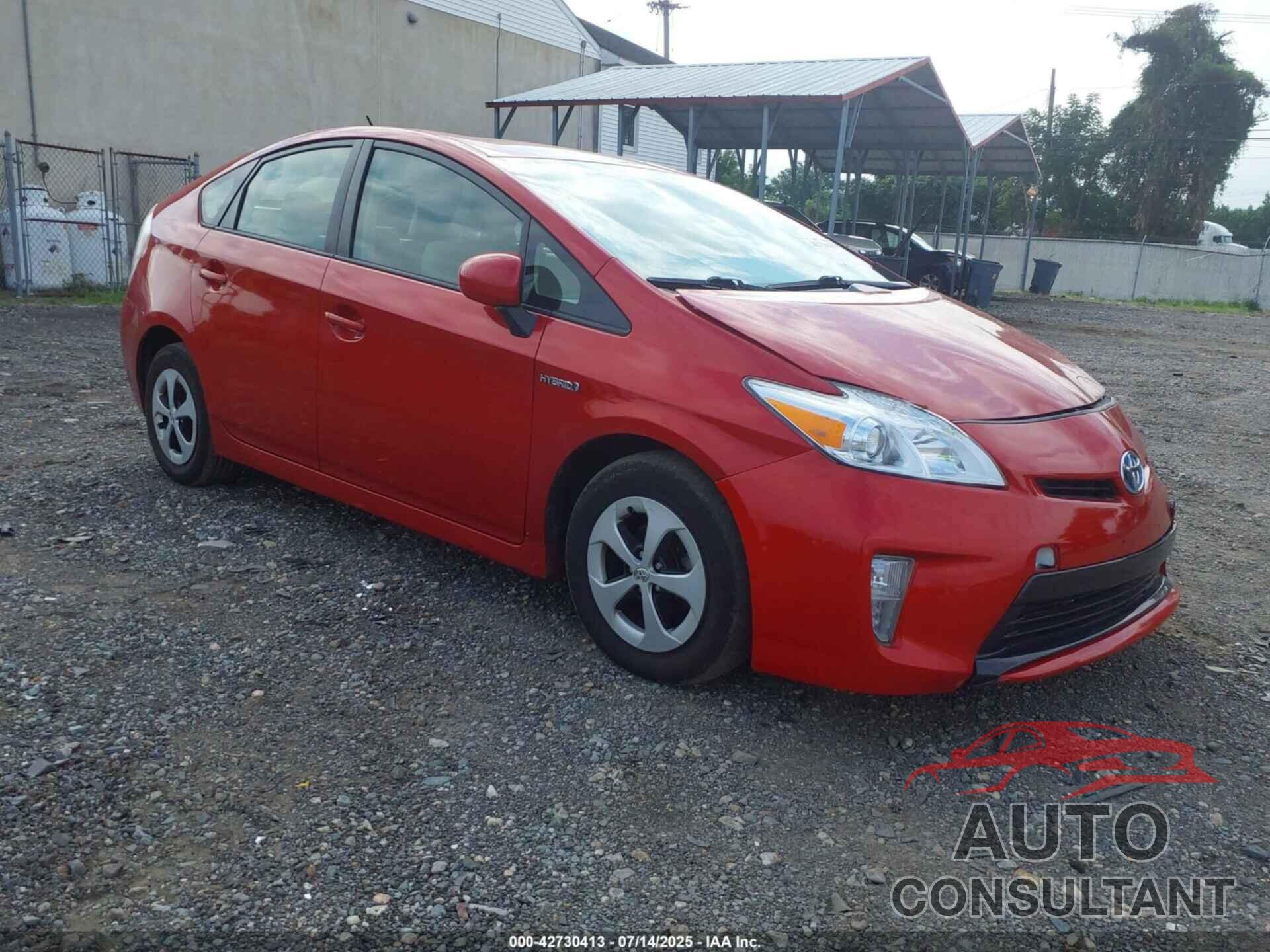 TOYOTA PRIUS 2014 - JTDKN3DU3E1765004
