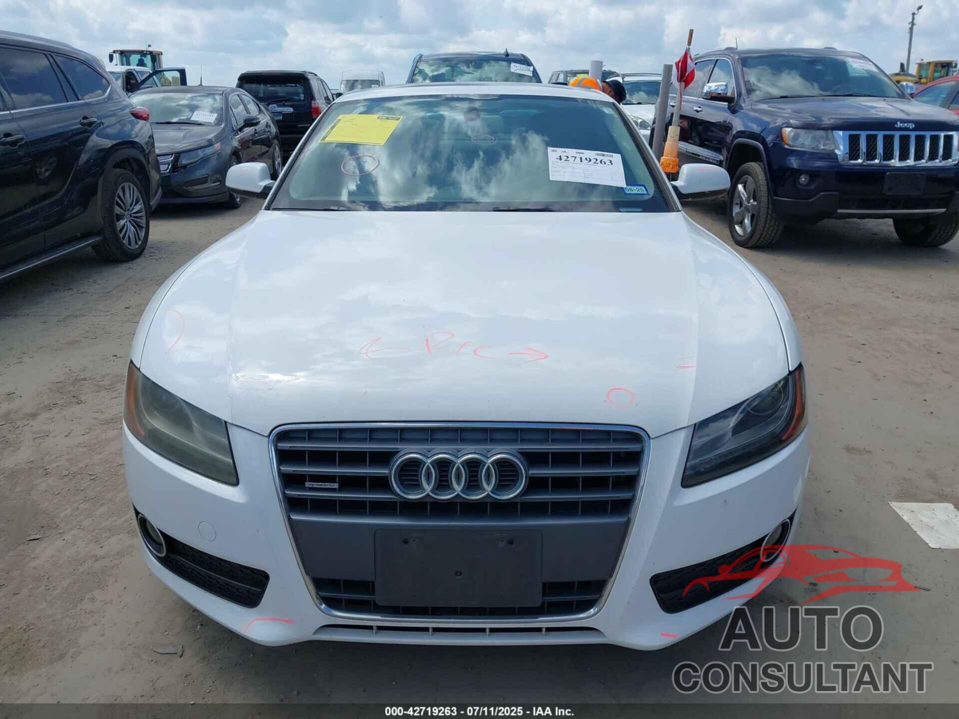 AUDI A5 2012 - WAULFAFR8CA005112