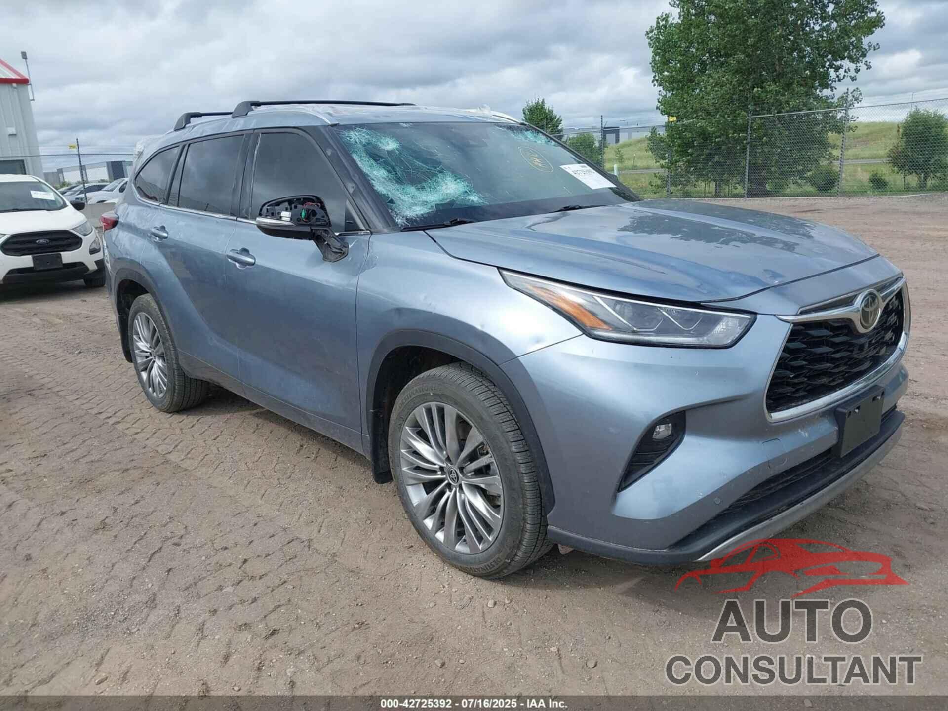 TOYOTA HIGHLANDER 2021 - 5TDFZRBH5MS070944