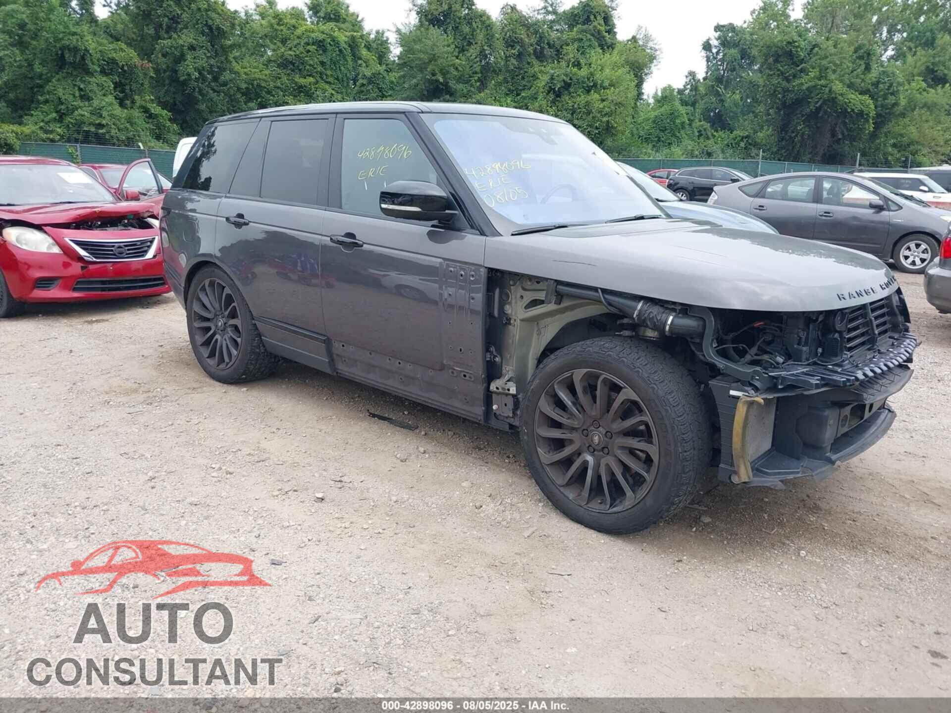LAND ROVER RANGE ROVER 2017 - SALGS2FV0HA361976