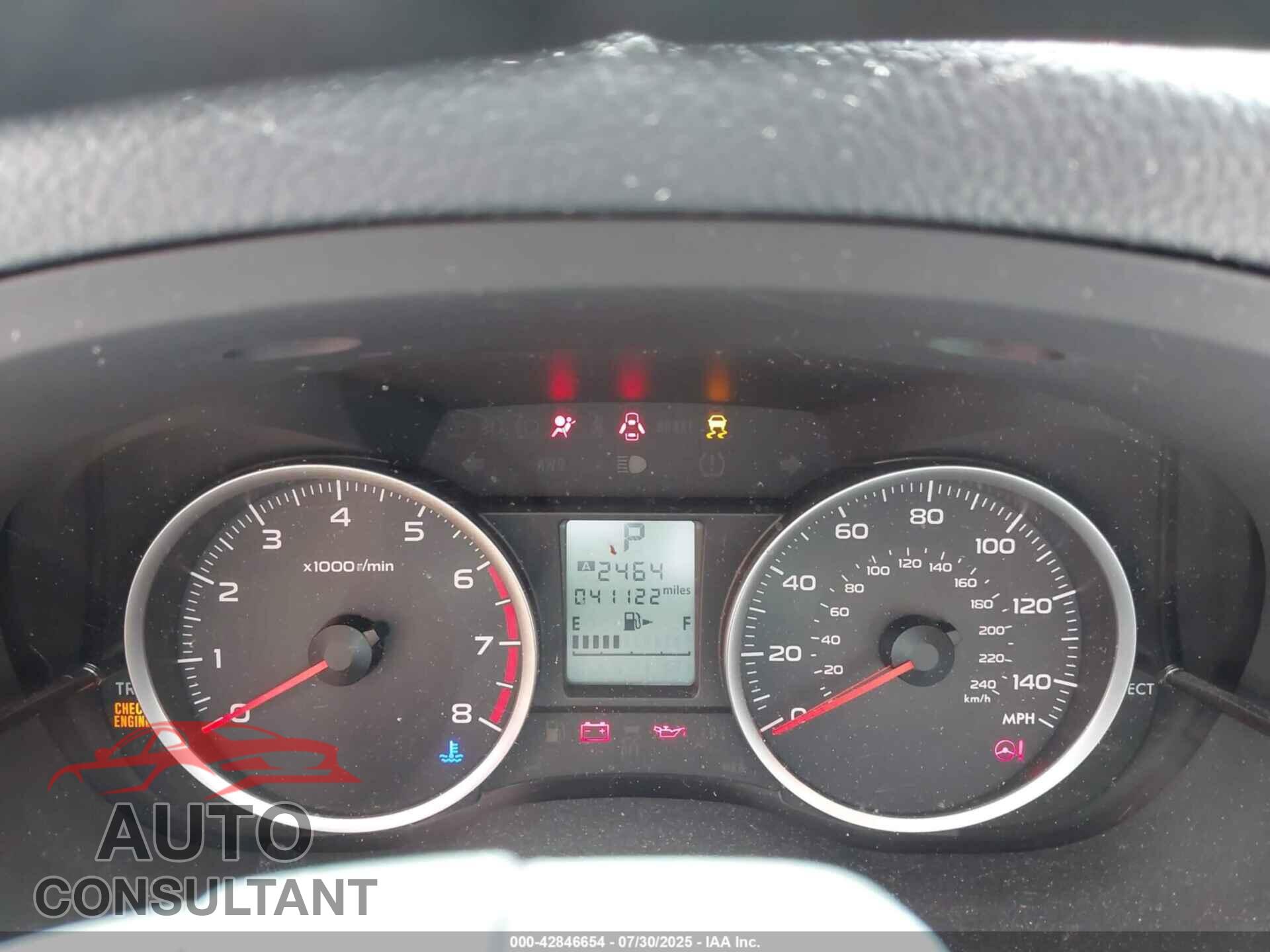 SUBARU FORESTER 2016 - JF2SJABC0GH502149