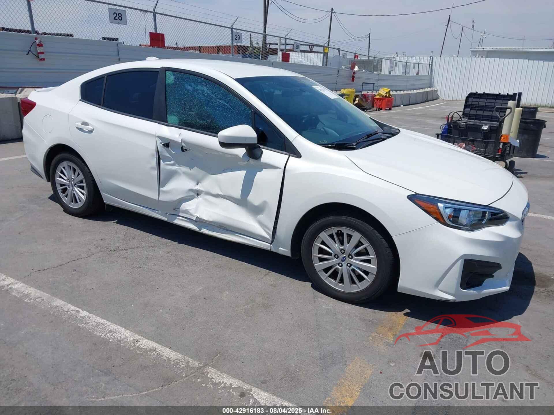 SUBARU IMPREZA 2017 - 4S3GKAB69H3622221