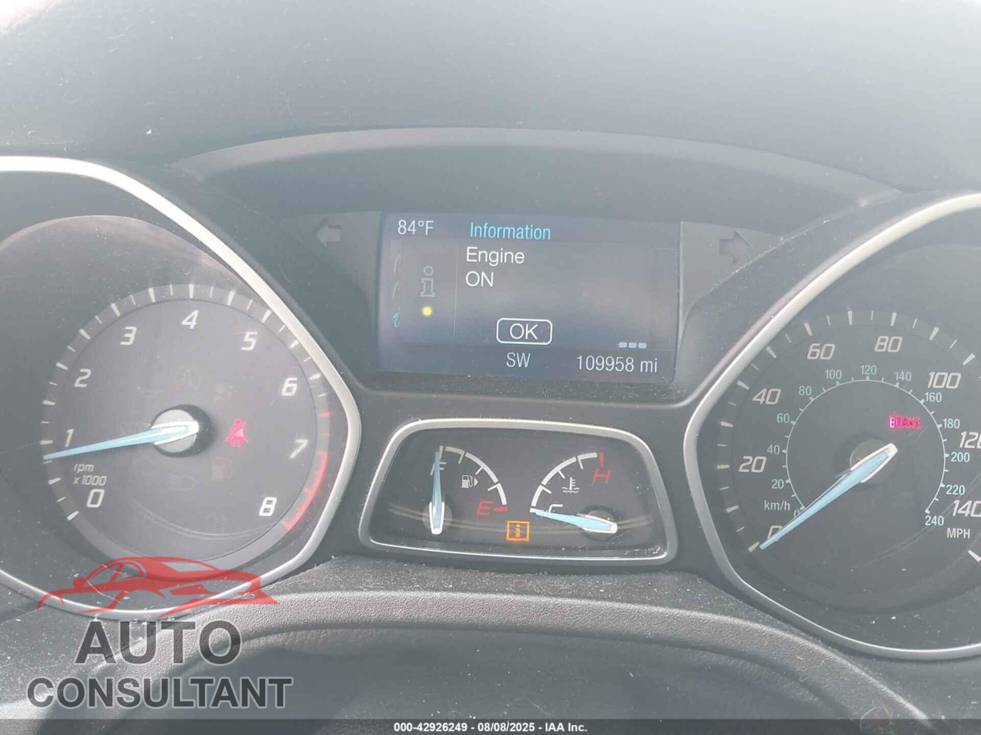 FORD FOCUS 2014 - 1FADP3F23EL188113