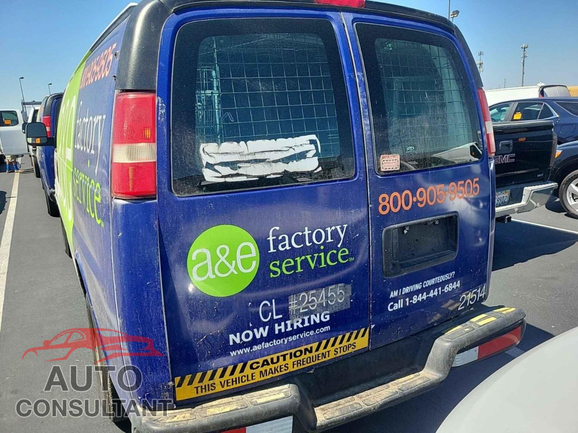 CHEVROLET EXPRESS G1500 2012 - 1GCSGAFX1C1133671