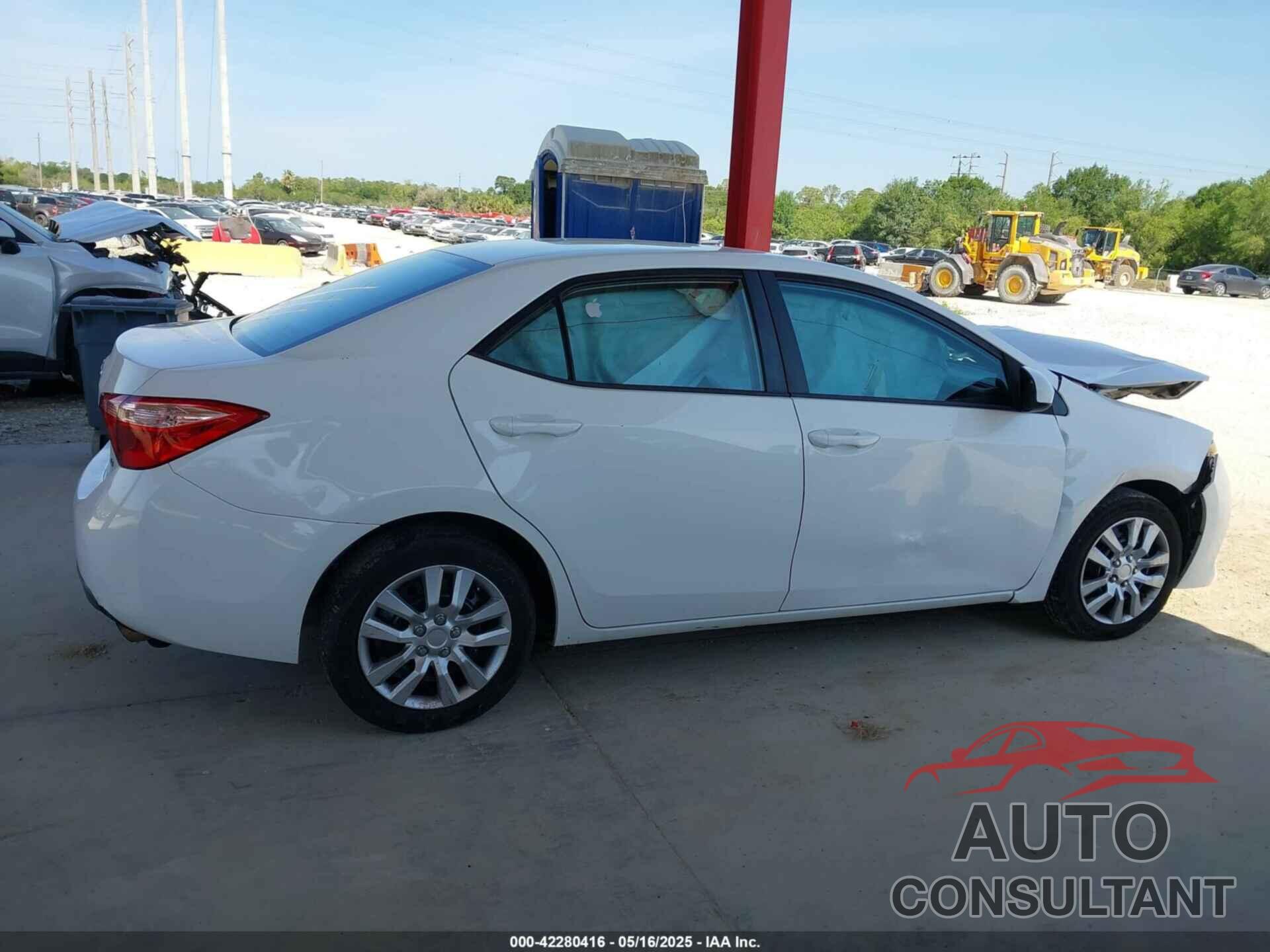 TOYOTA COROLLA 2019 - 5YFBURHE5KP945830