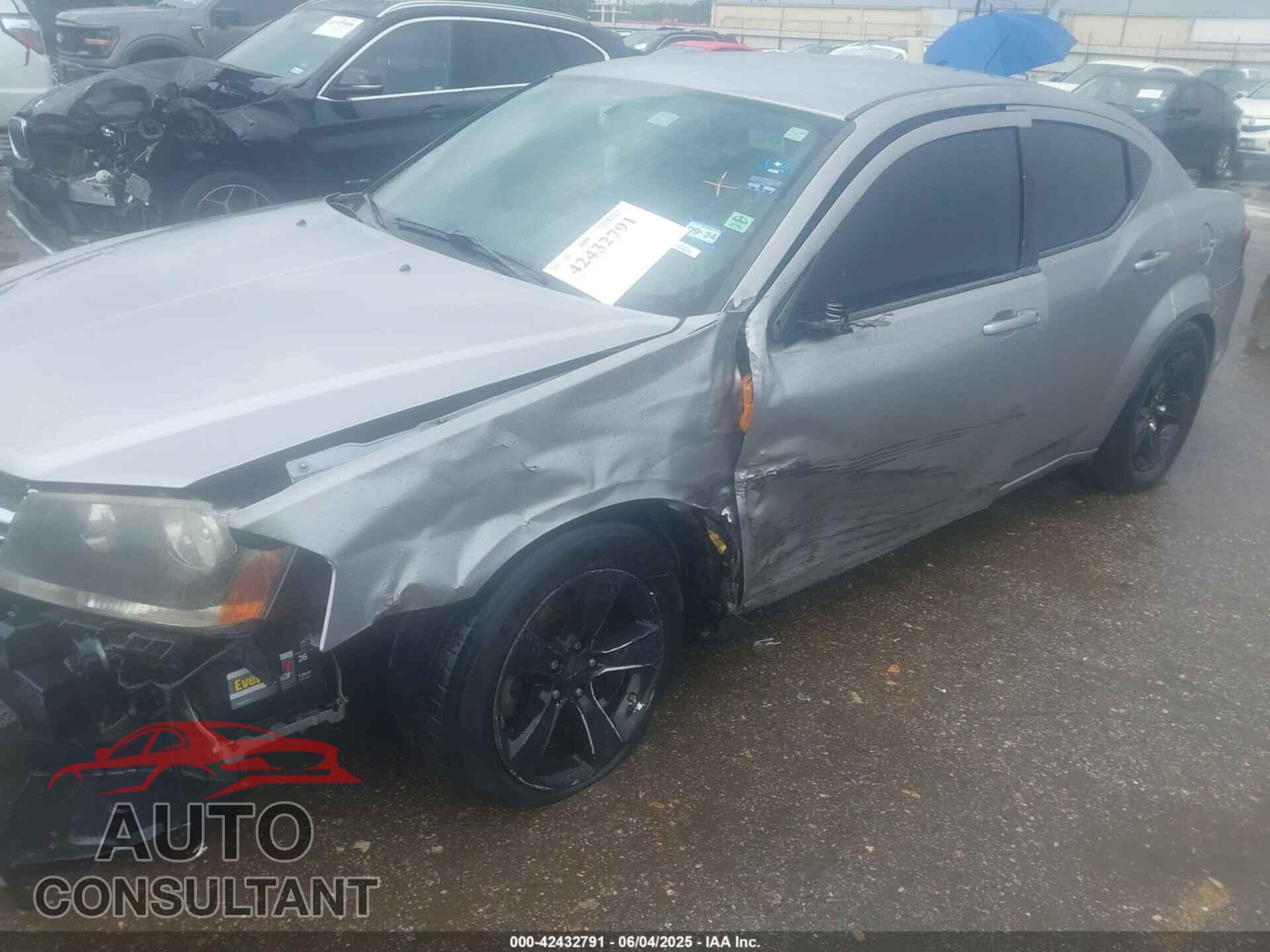 DODGE AVENGER 2014 - 1C3CDZCBXEN128098