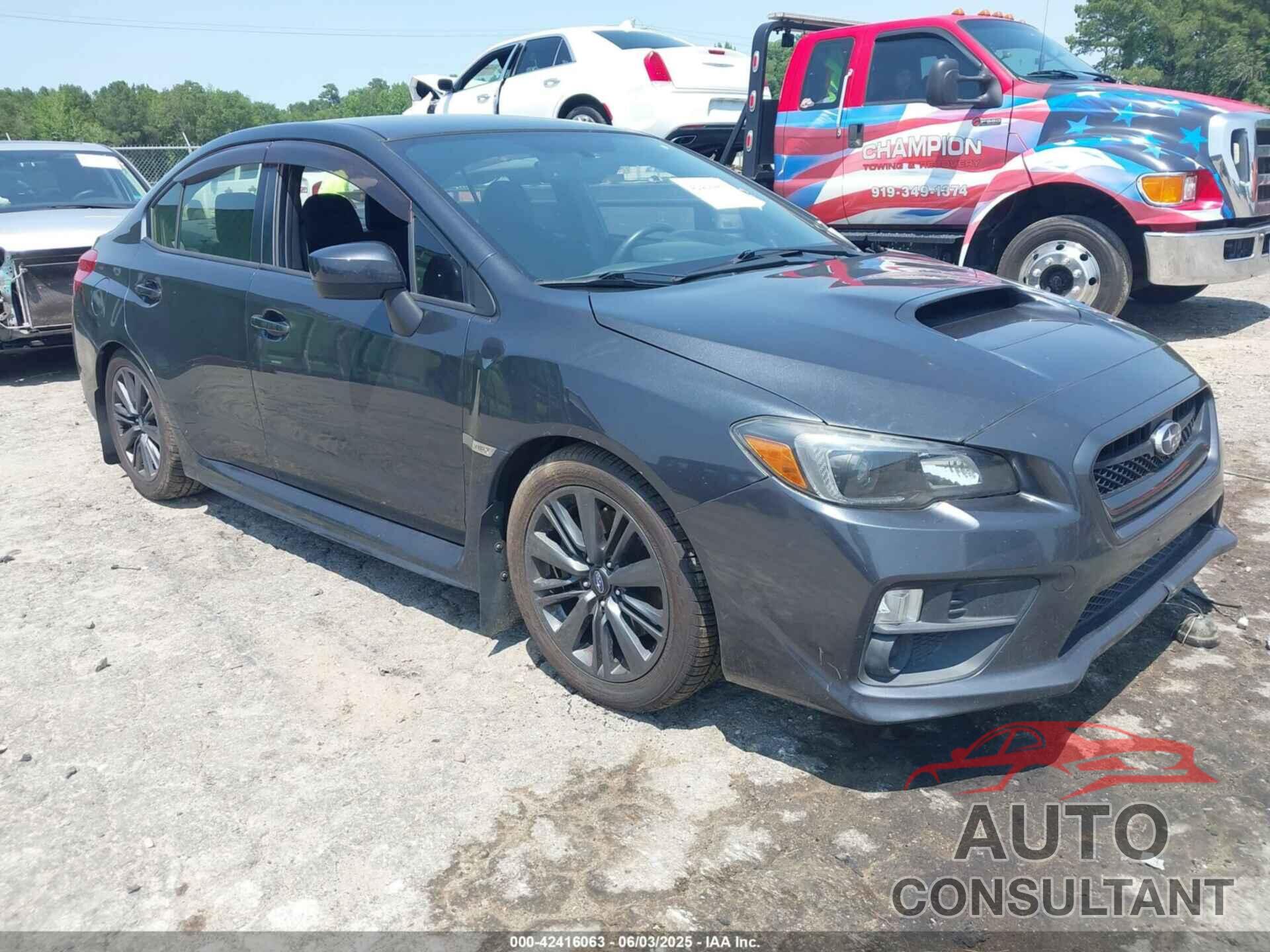 SUBARU WRX 2017 - JF1VA1B61H9836309