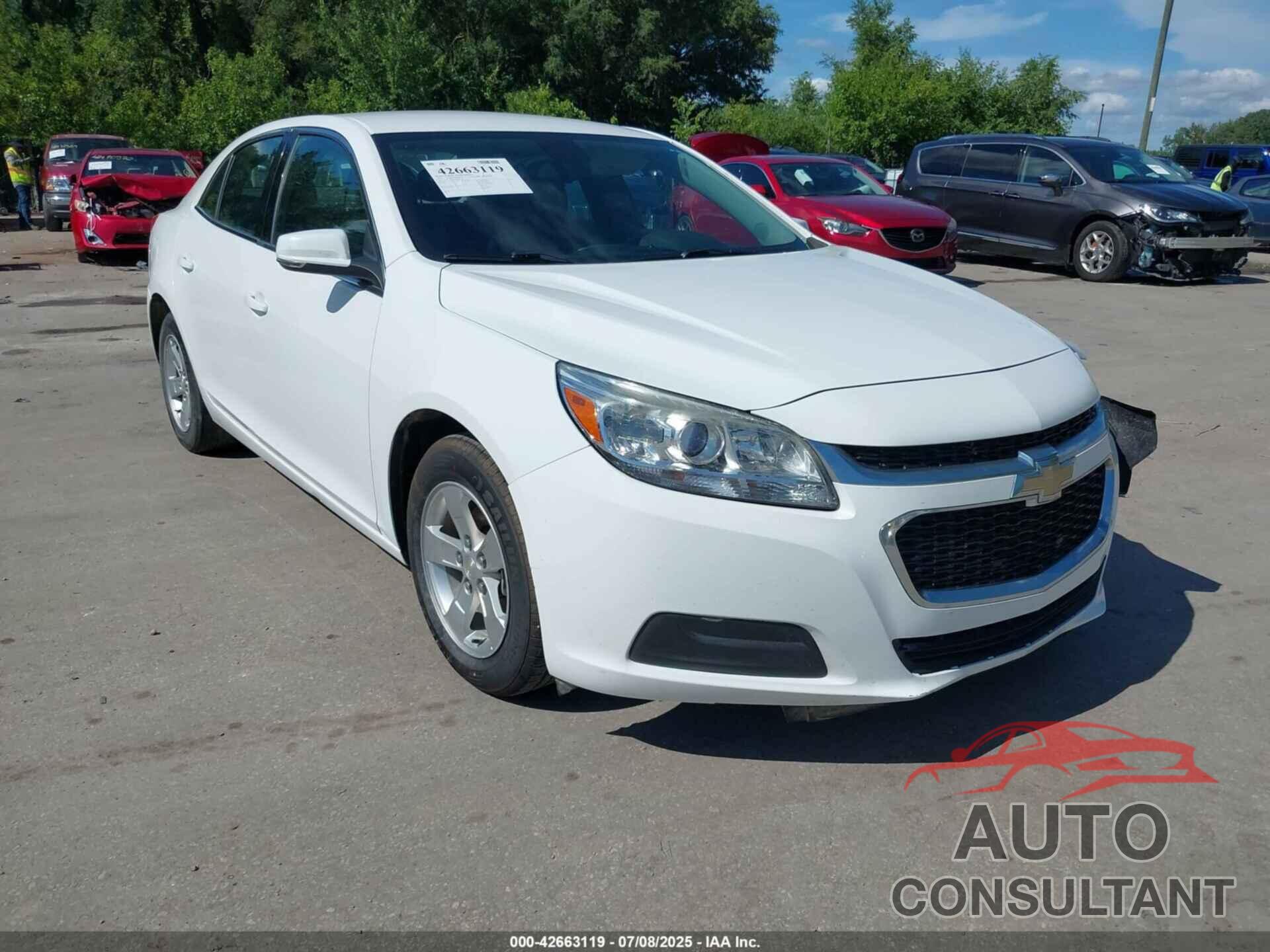 CHEVROLET MALIBU LIMITED 2016 - 1G11C5SAXGF160479
