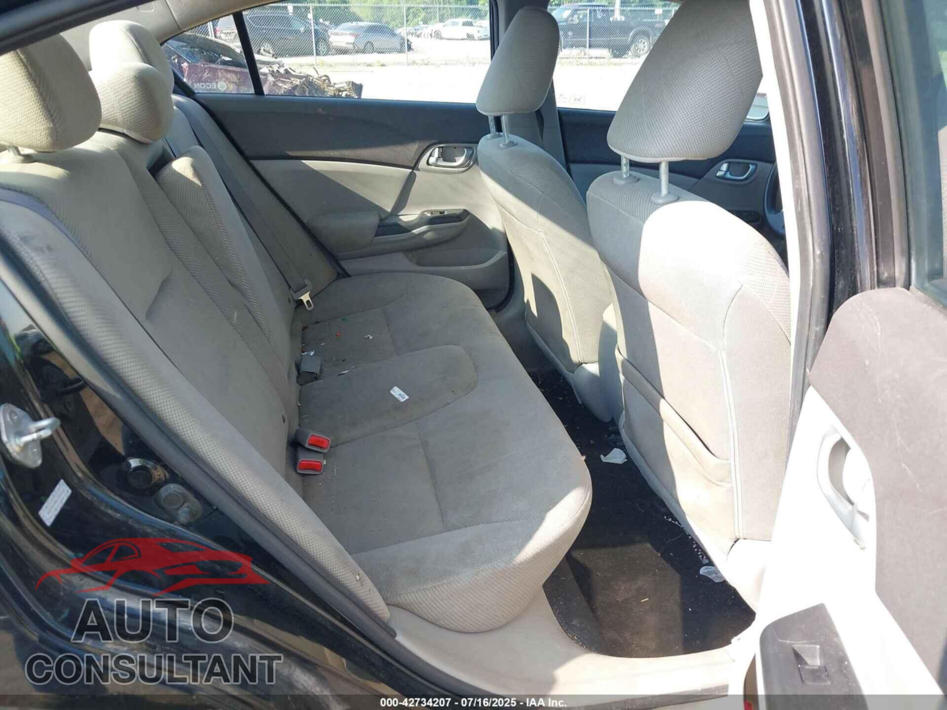 HONDA CIVIC 2012 - 2HGFB2F88CH508103