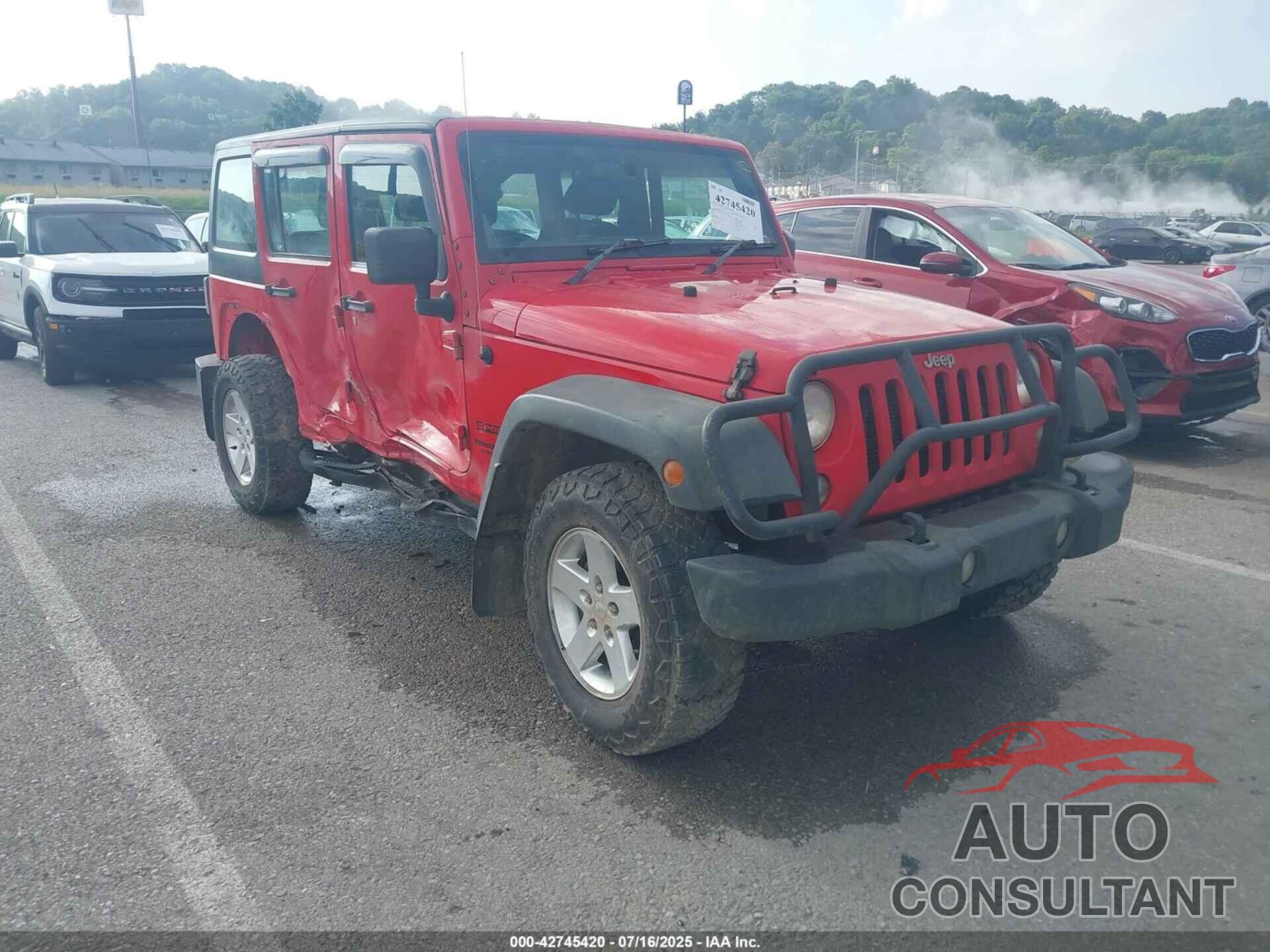 JEEP WRANGLER UNLIMITED 2016 - 1C4BJWKG6GL175610