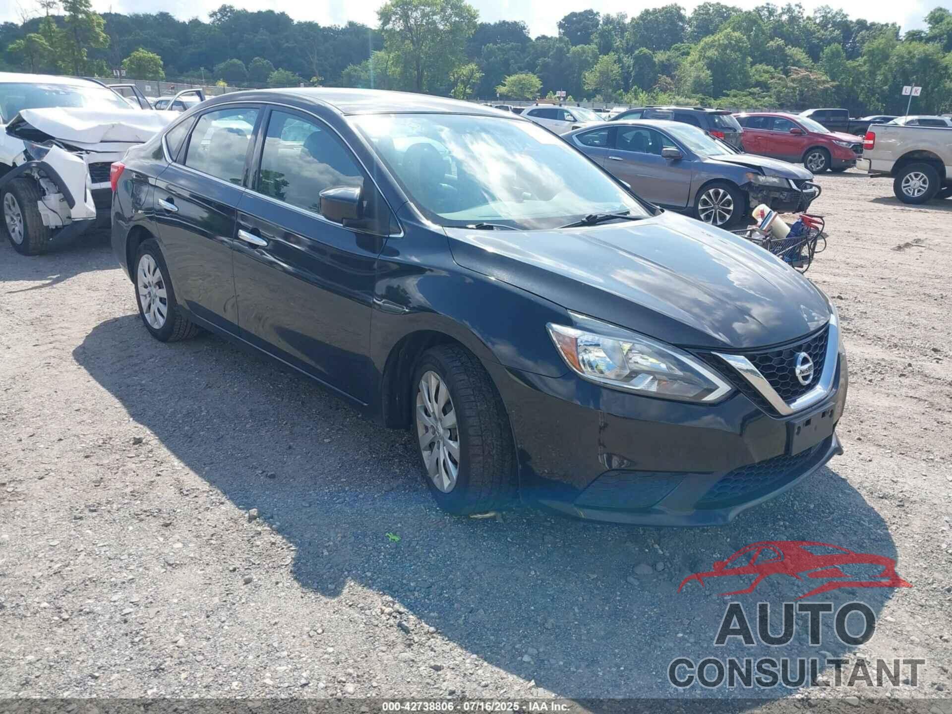 NISSAN SENTRA 2019 - 3N1AB7AP6KY296317