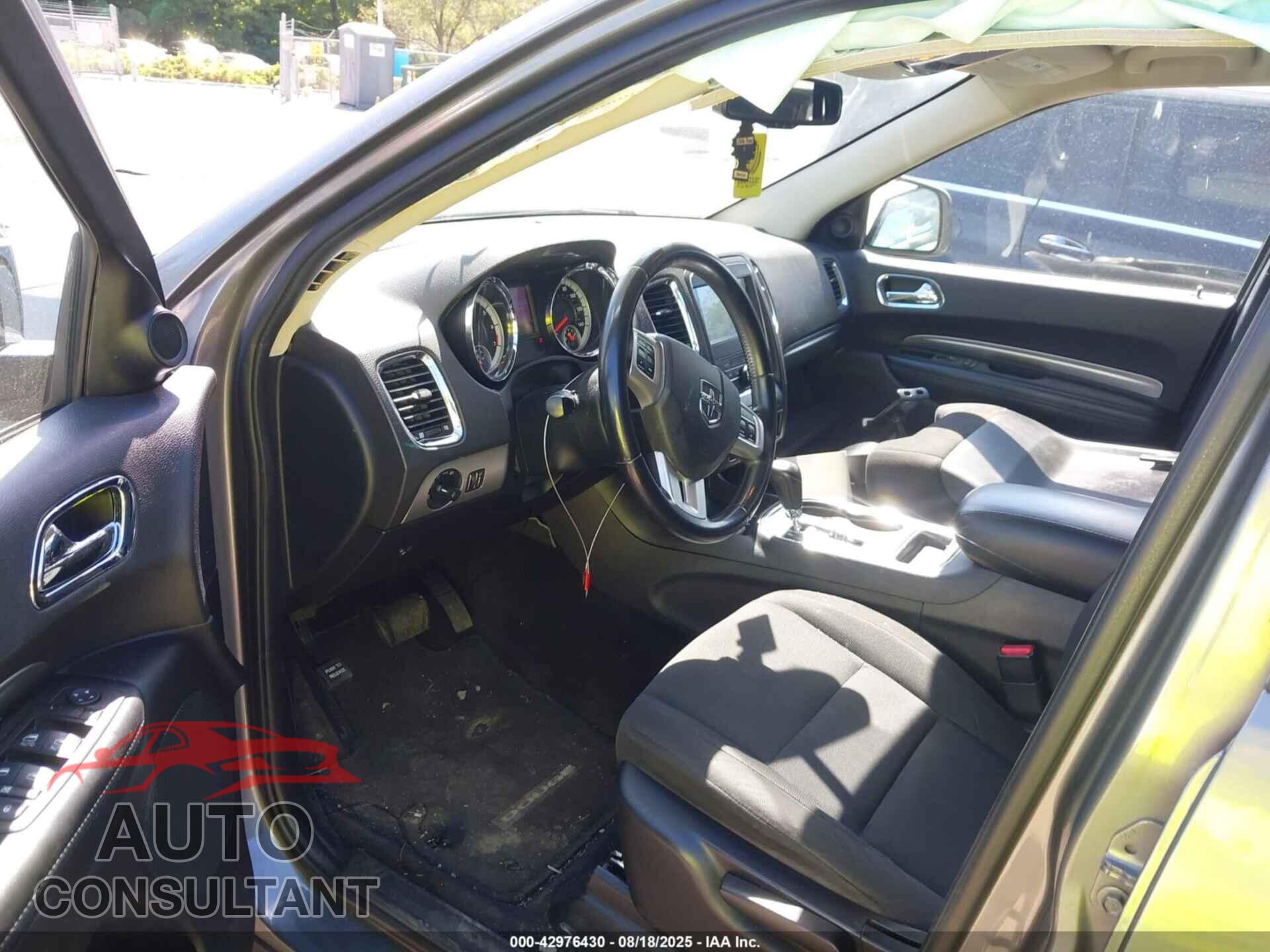 DODGE DURANGO 2012 - 1C4RDJAG0CC112734