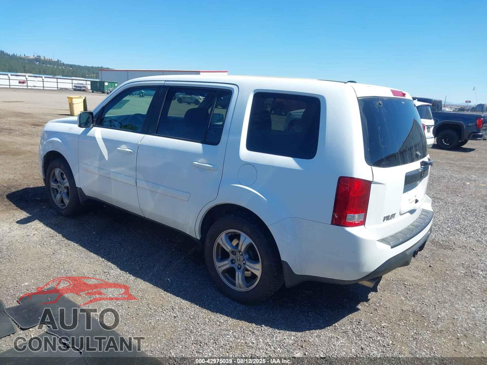 HONDA PILOT 2013 - 5FNYF3H57DB044314