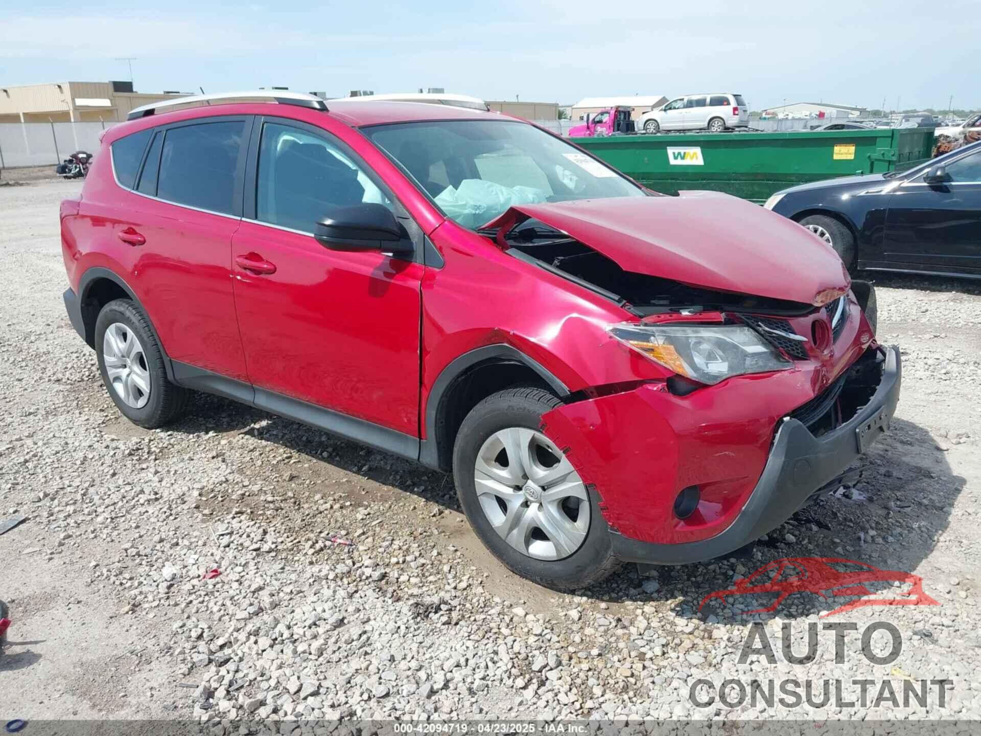 TOYOTA RAV4 2014 - 2T3ZFREV8EW094176