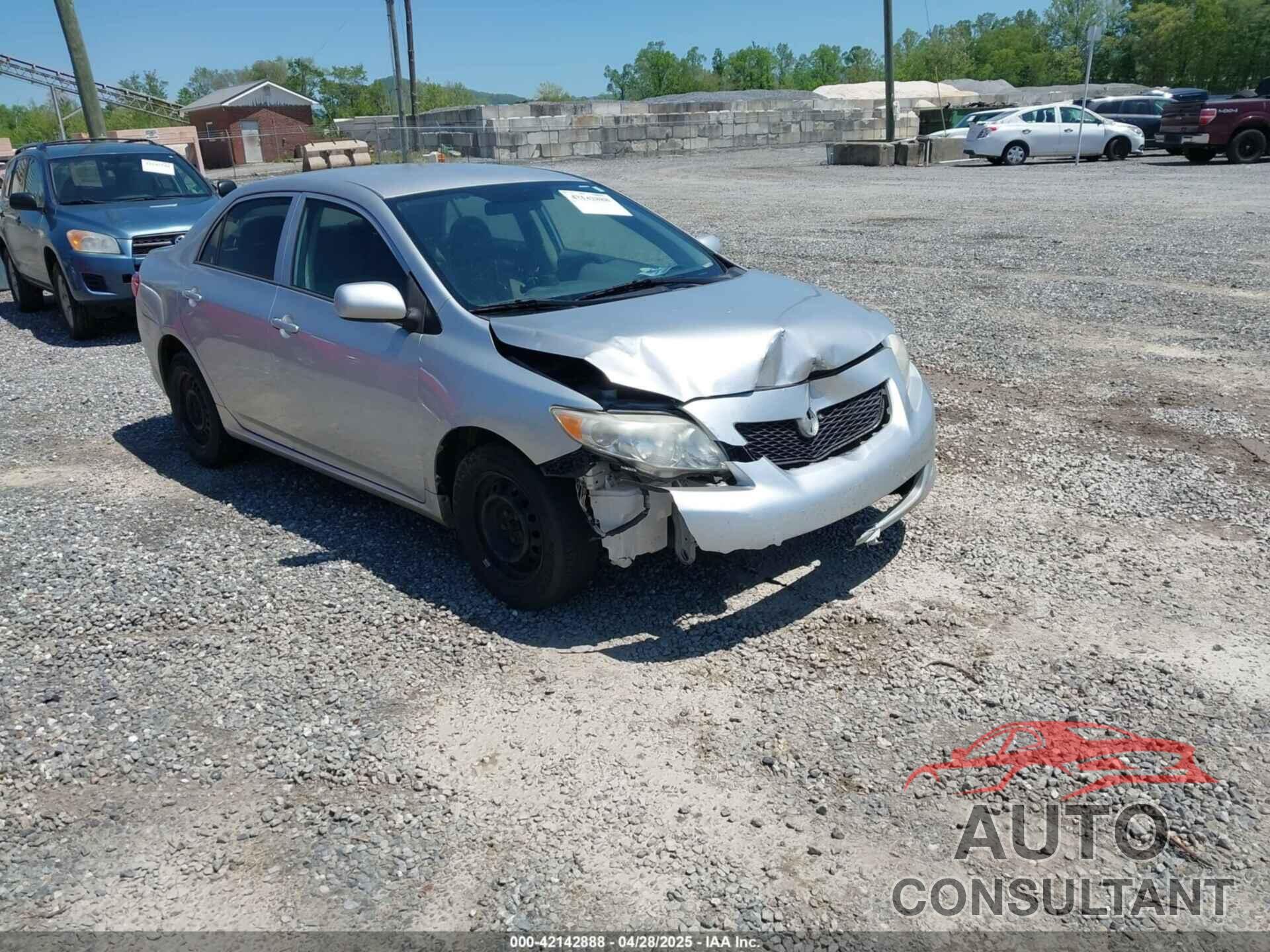 TOYOTA COROLLA 2009 - 1NXBU40E39Z138651