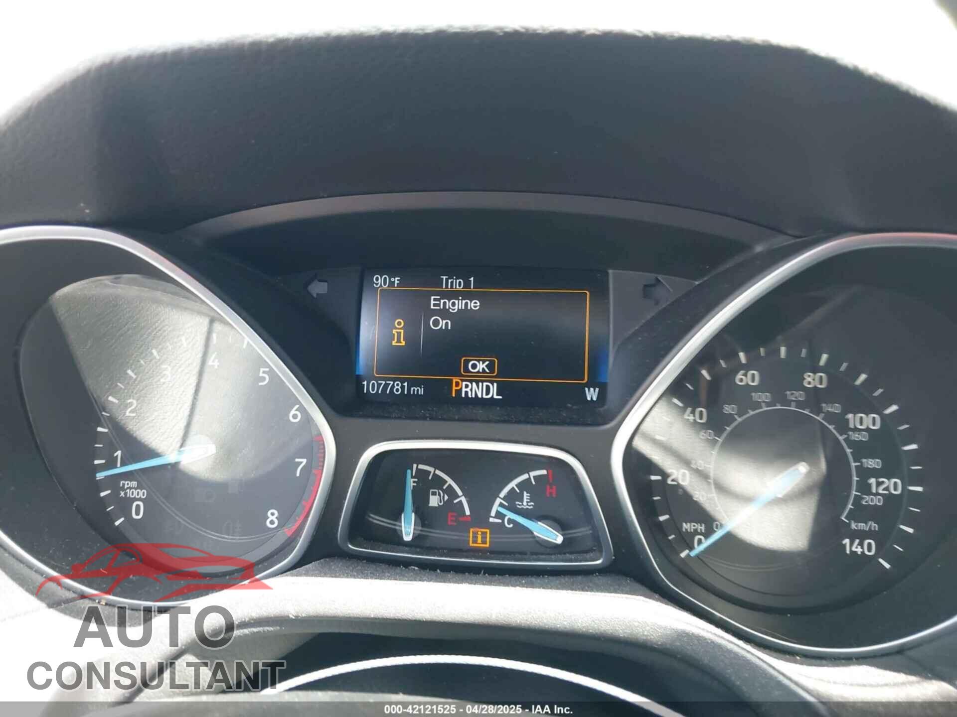 FORD FOCUS 2017 - 1FADP3K28HL217843