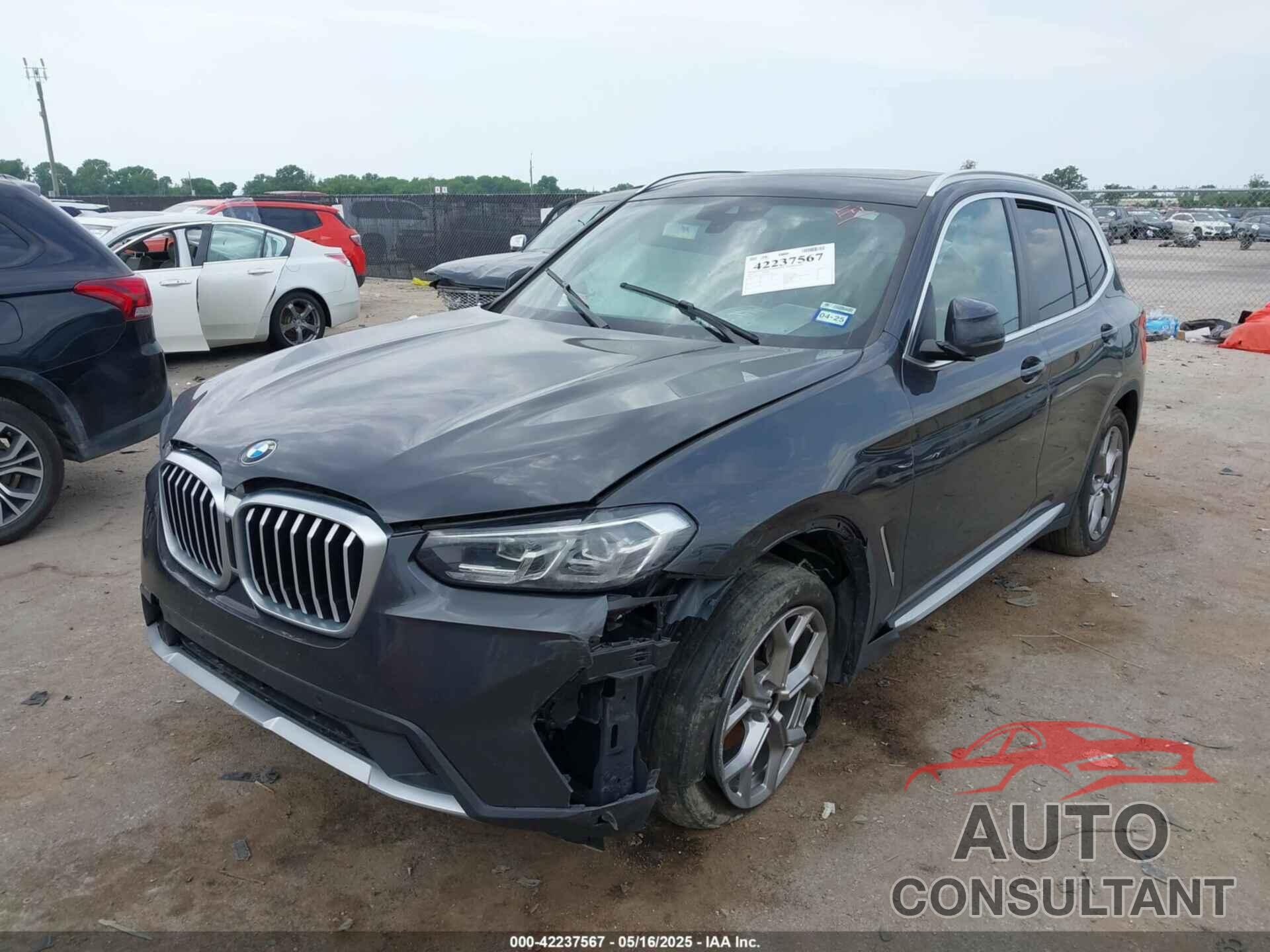 BMW X3 2022 - WBX57DP02NN178228