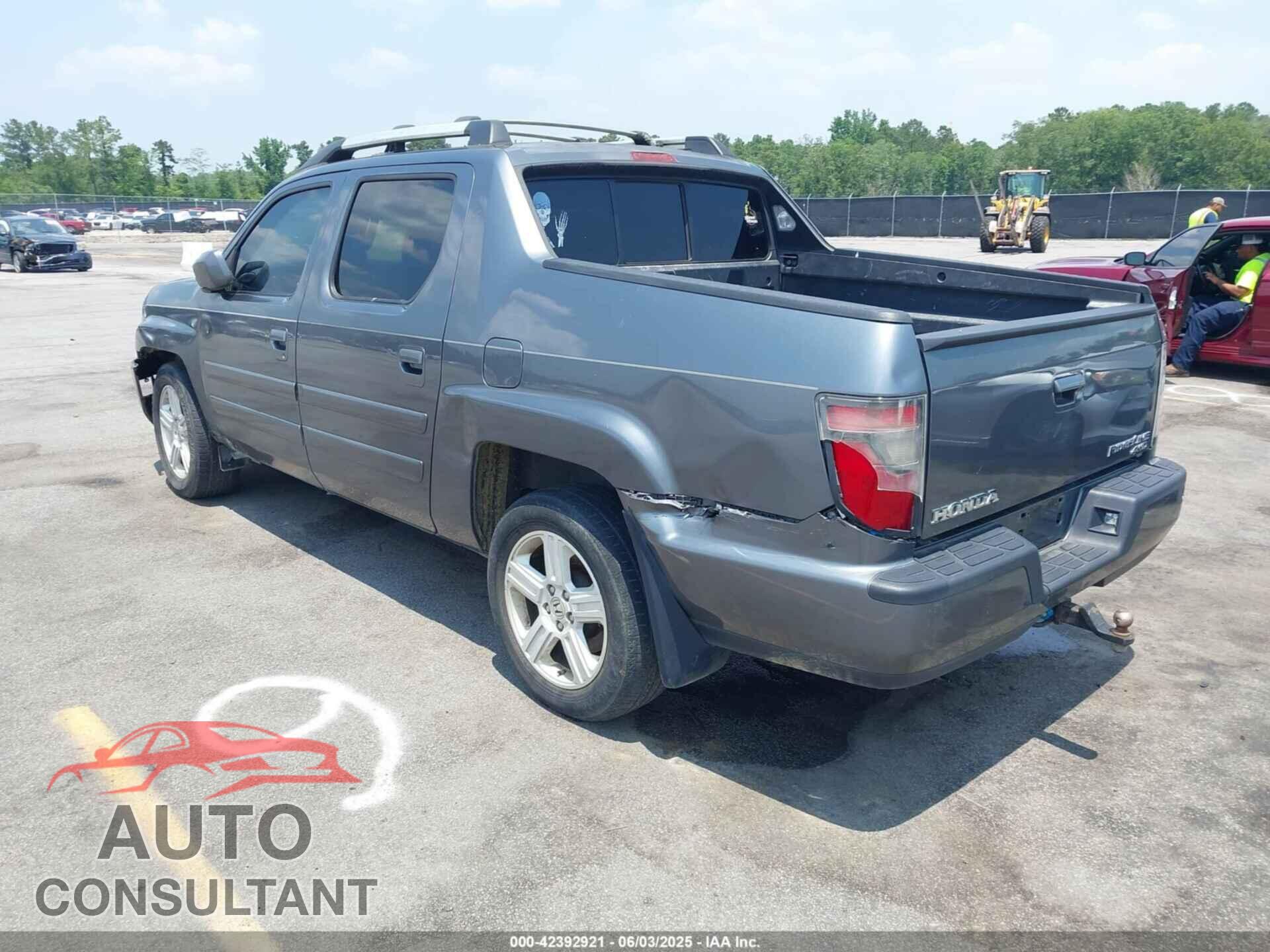 HONDA RIDGELINE 2013 - 5FPYK1F5XDB012354