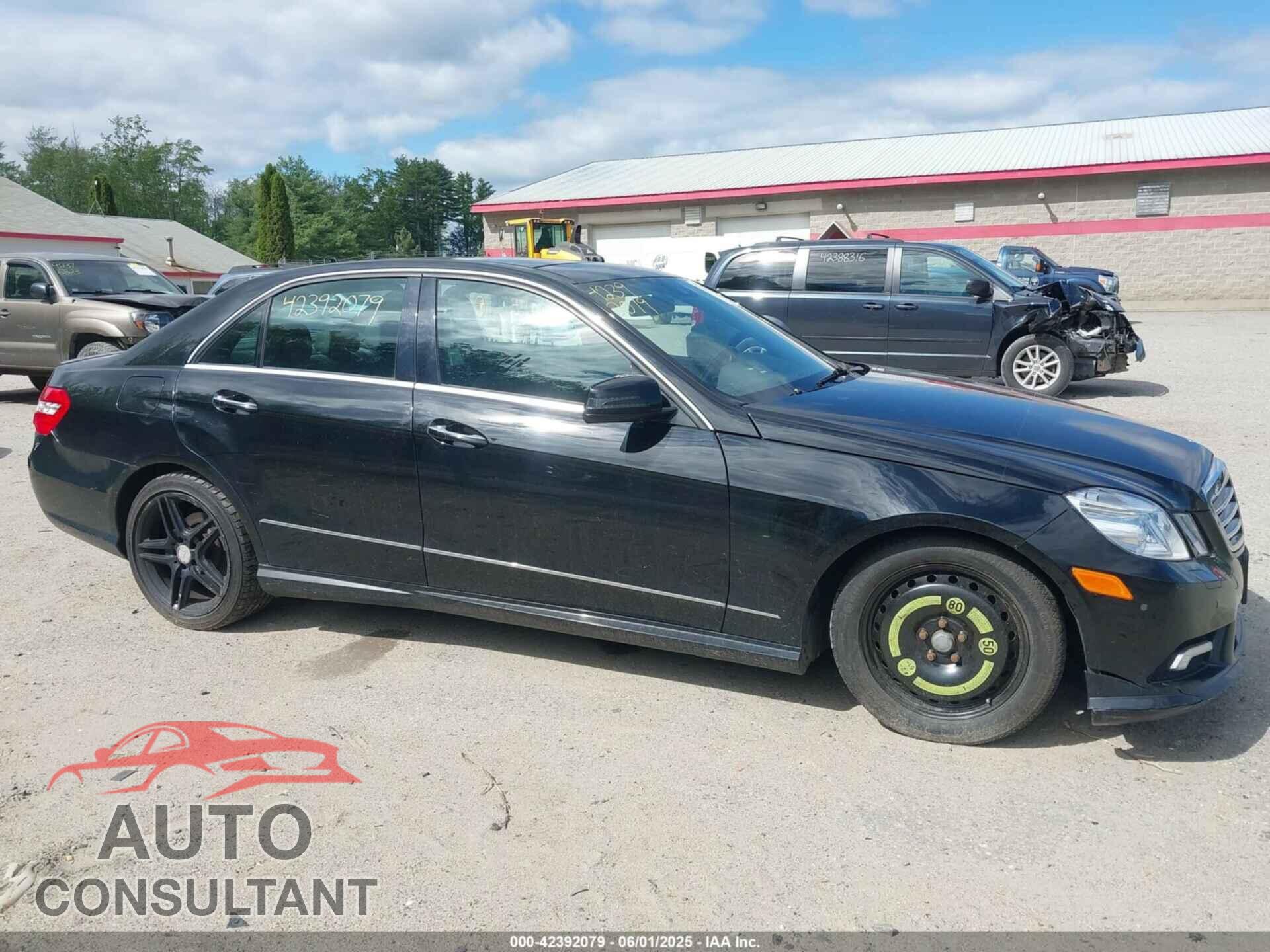 MERCEDES-BENZ E 2011 - WDDHF8HBXBA353564