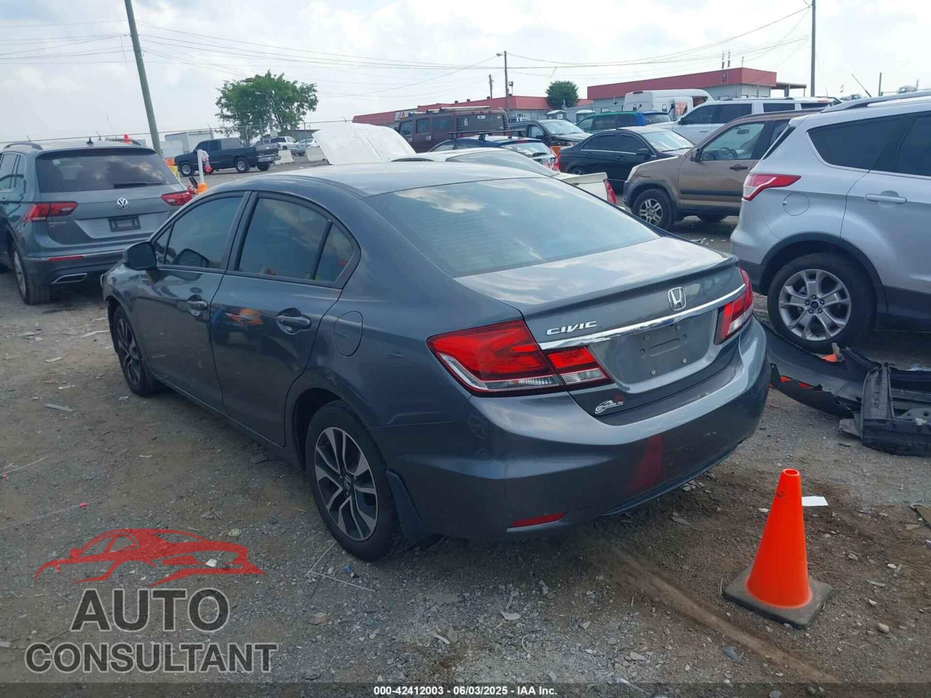 HONDA CIVIC 2013 - 19XFB2F86DE276371