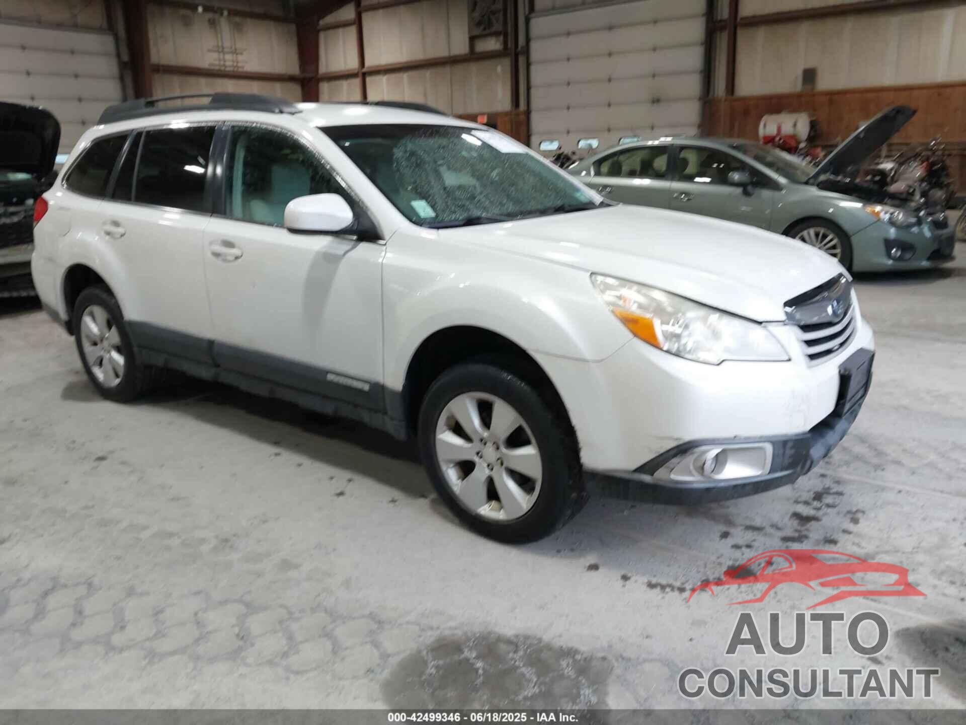 SUBARU OUTBACK 2012 - 4S4BRBBC5C3211288