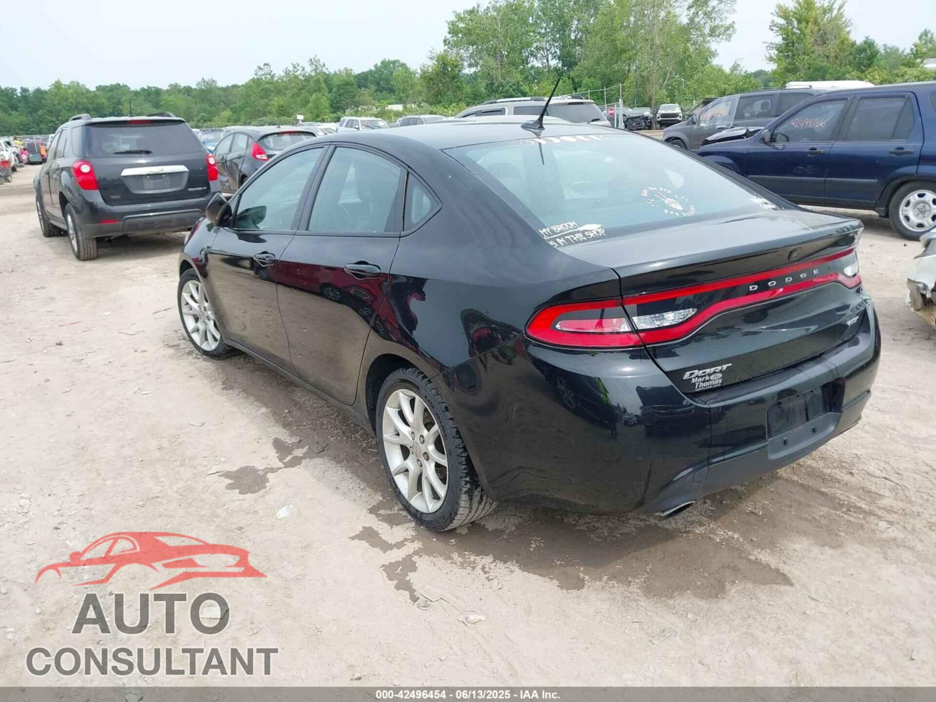DODGE DART 2014 - 1C3CDFEB7ED926382
