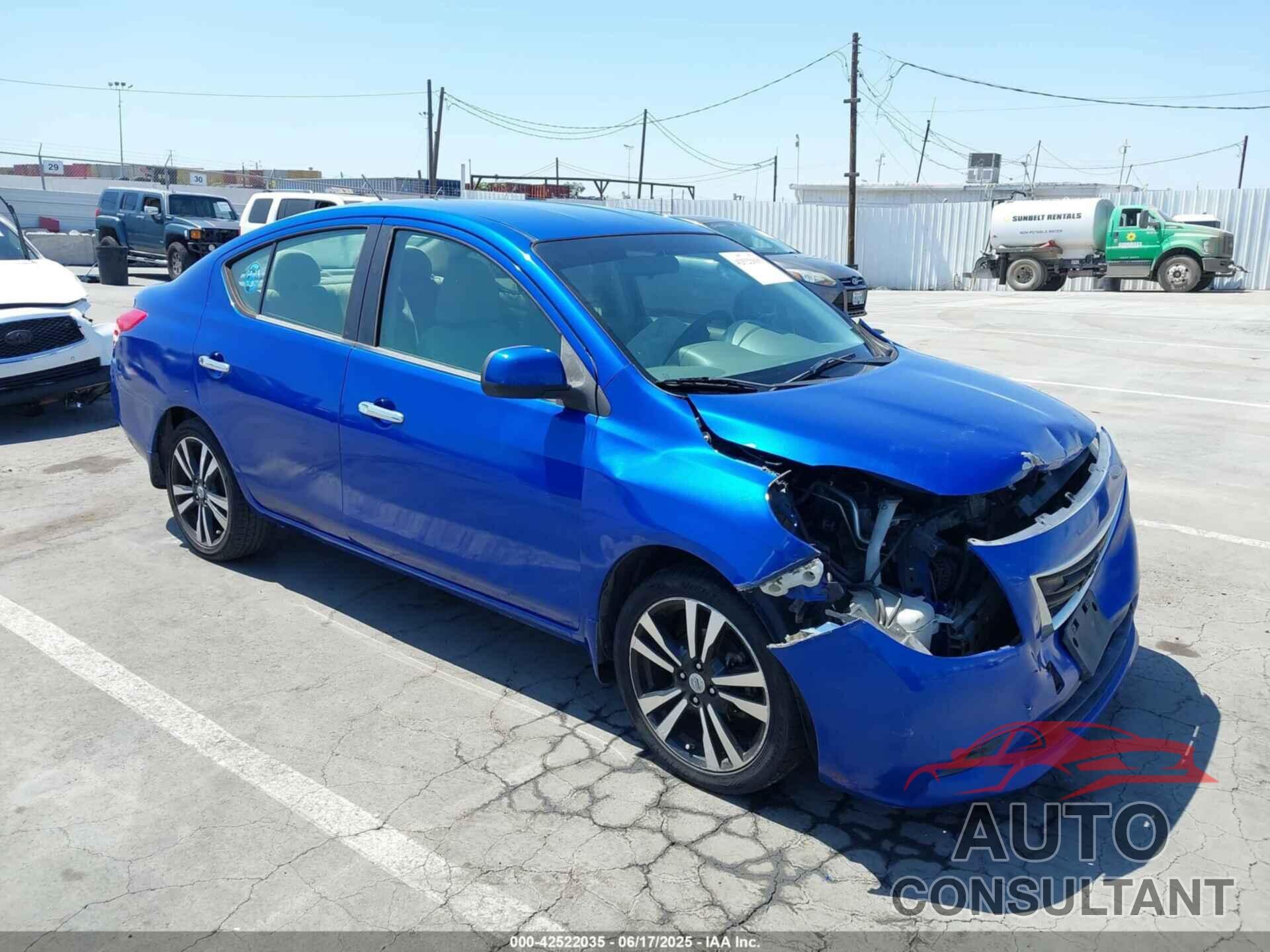 NISSAN VERSA 2012 - 3N1CN7AP2CL856056