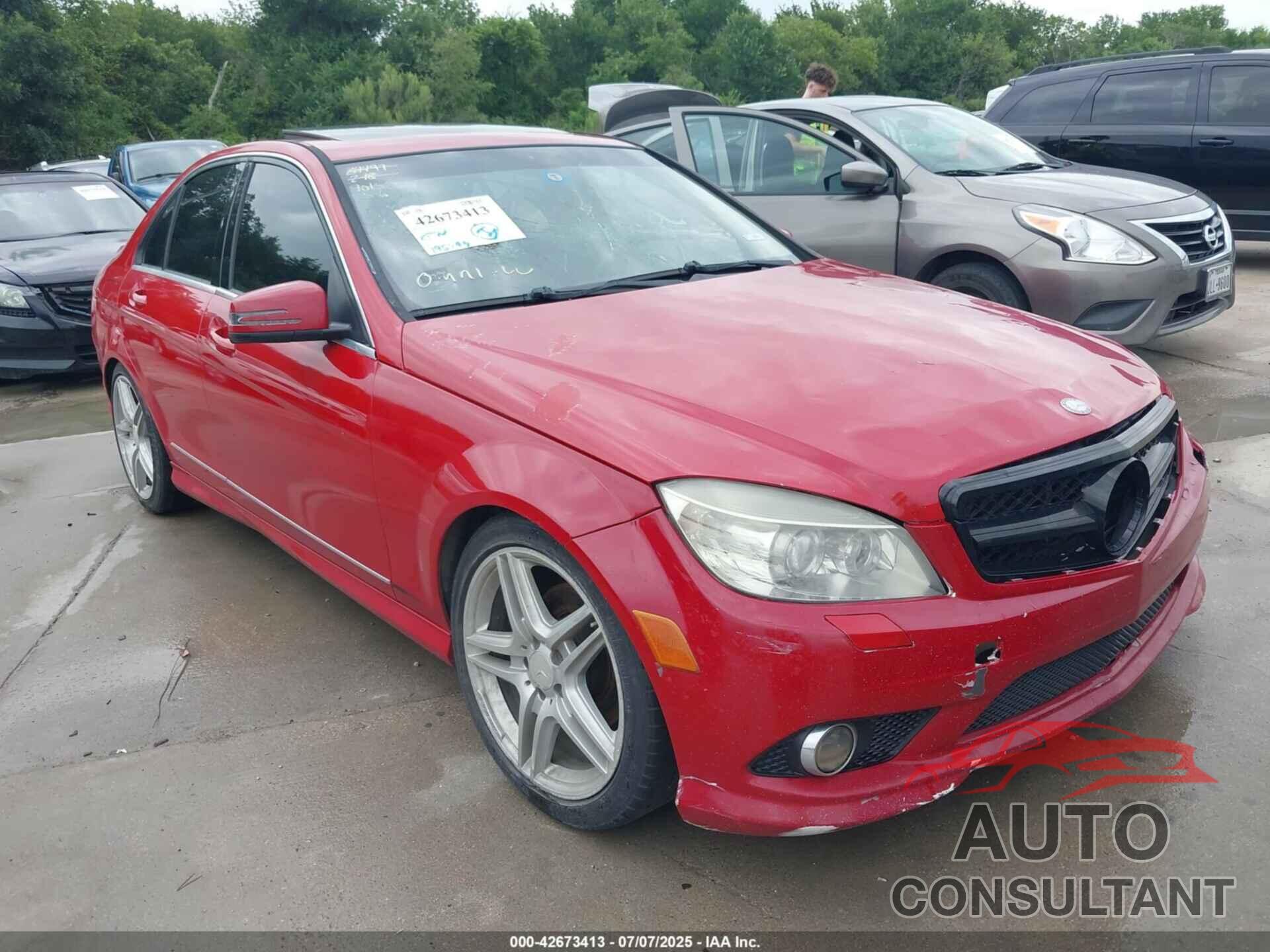 MERCEDES-BENZ C 300 2010 - WDDGF5EB5AR090186