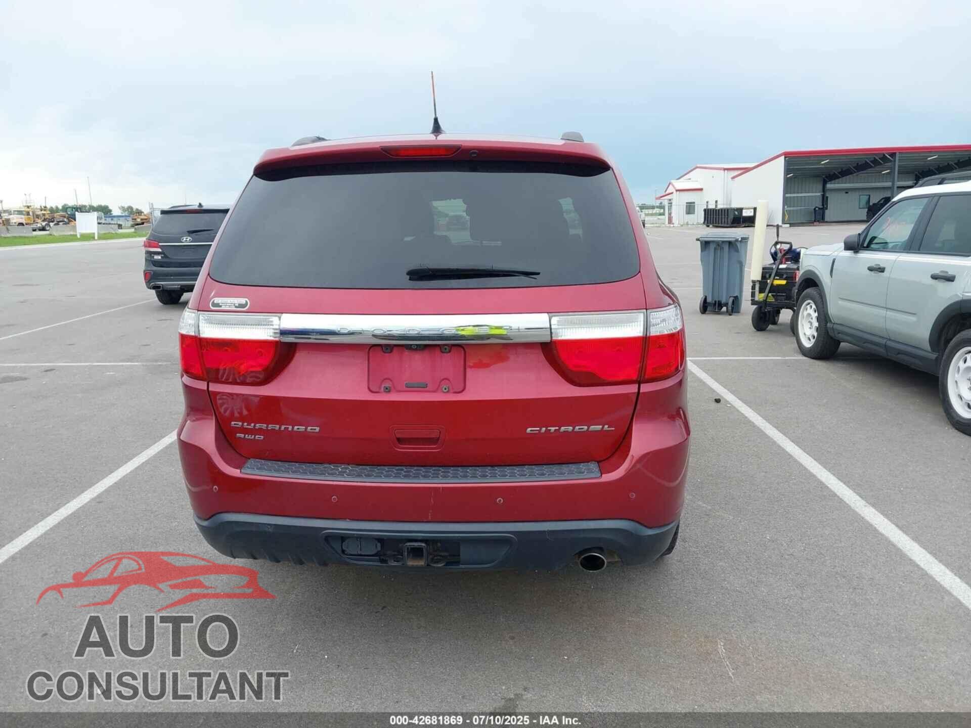 DODGE DURANGO 2013 - 1C4RDJEGXDC637943