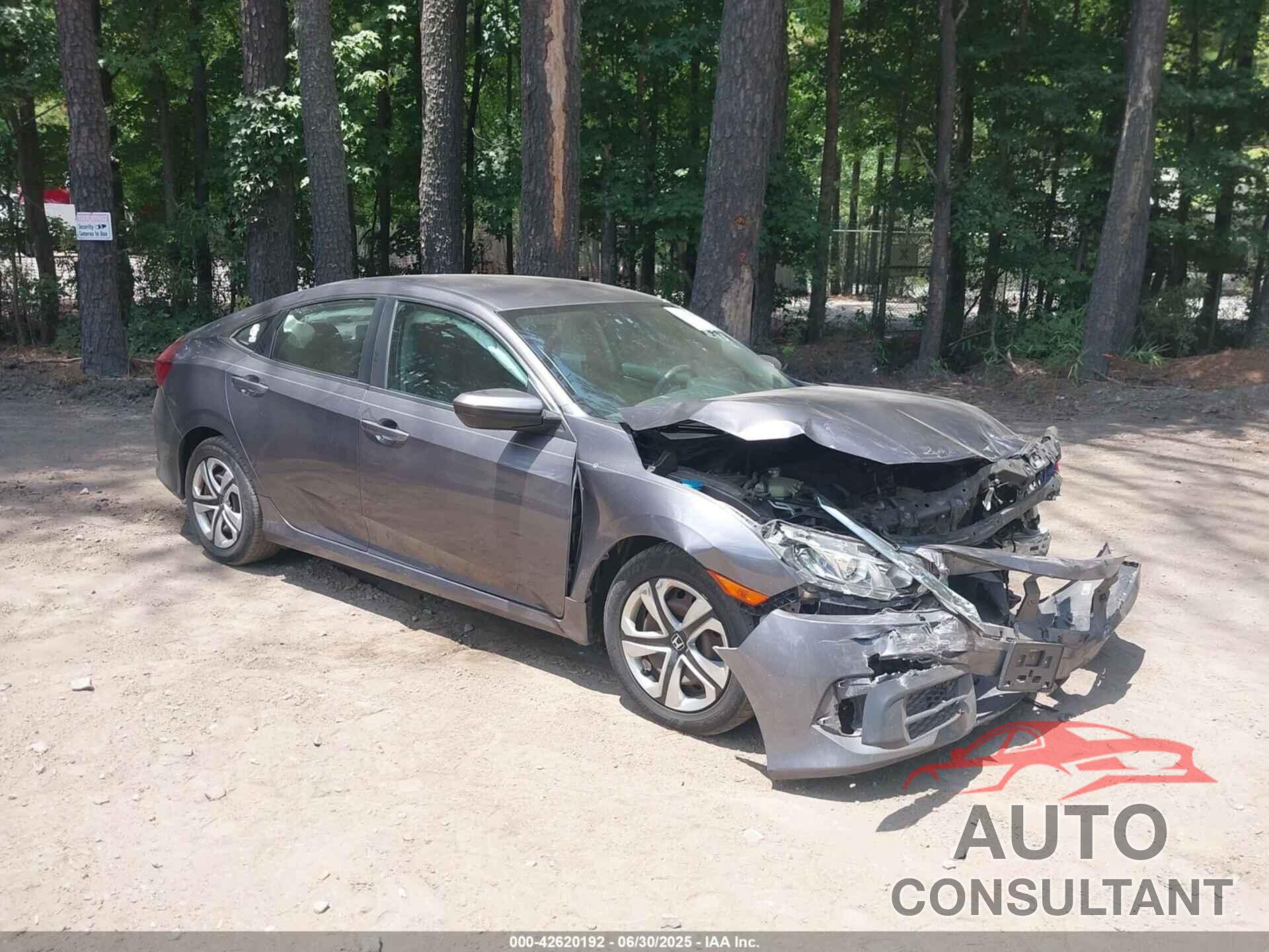 HONDA CIVIC 2016 - 19XFC2F5XGE026431