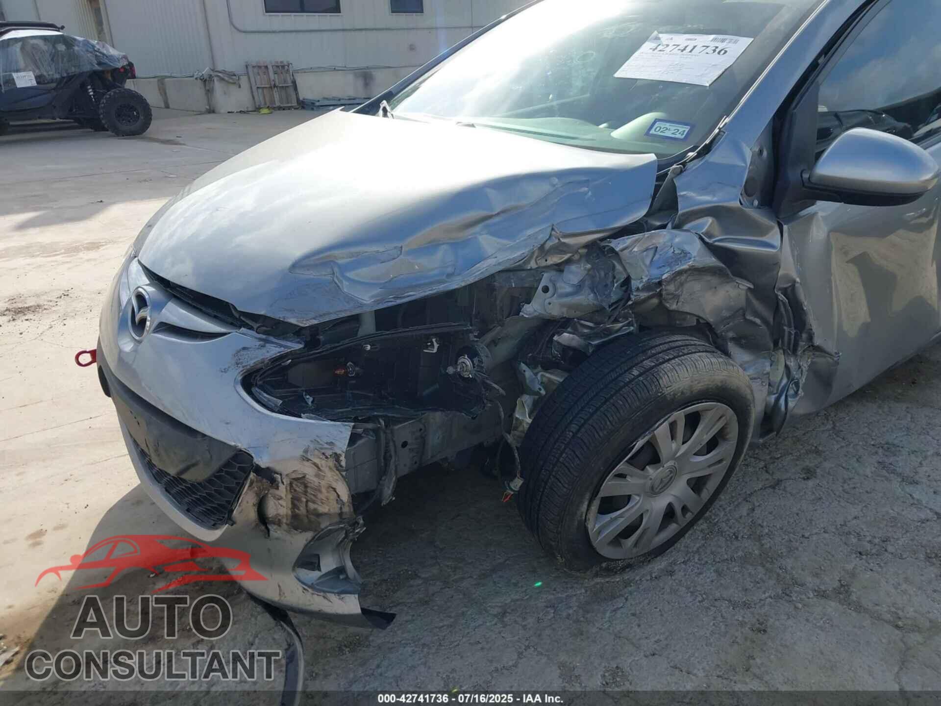 MAZDA MAZDA2 2014 - JM1DE1KY3E0186071