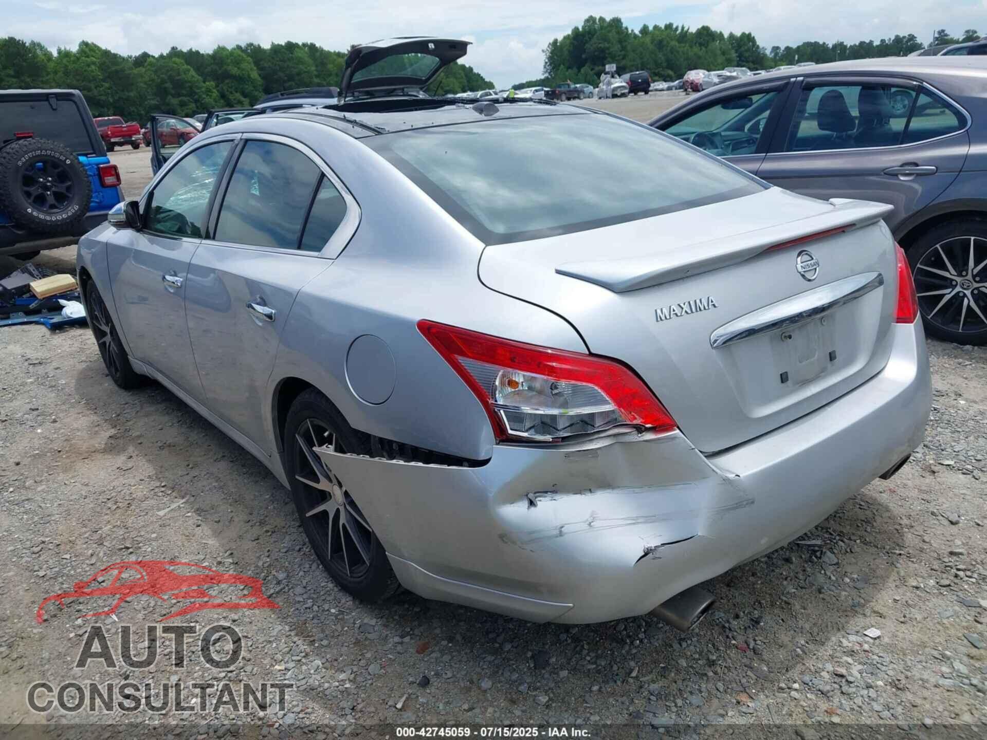 NISSAN MAXIMA 2011 - 1N4AA5AP4BC853521