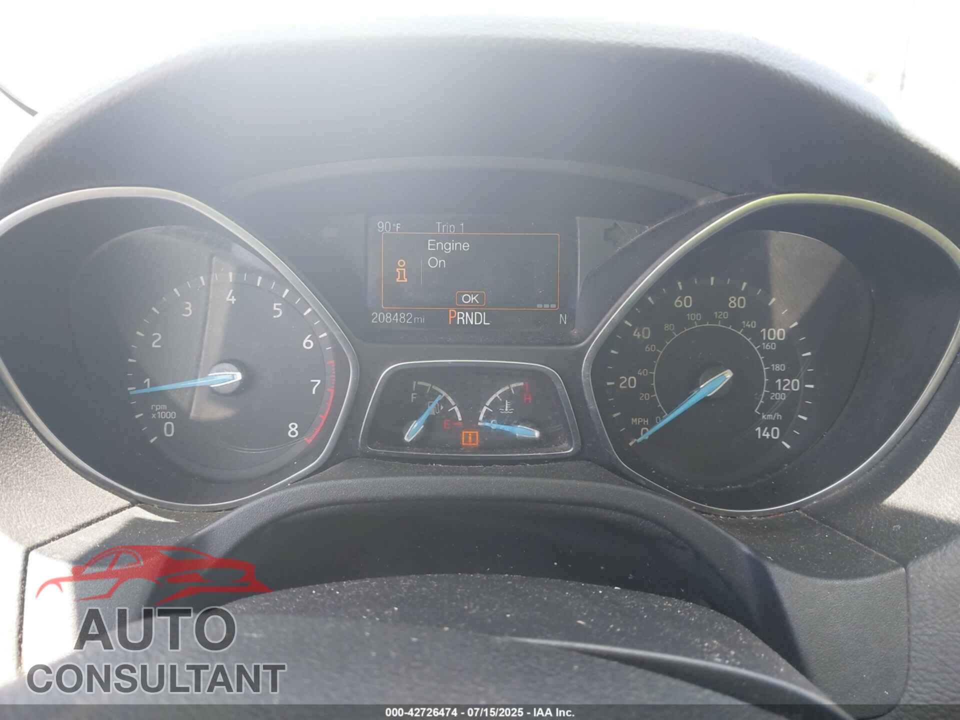 FORD FOCUS 2018 - 1FADP3K20JL250552