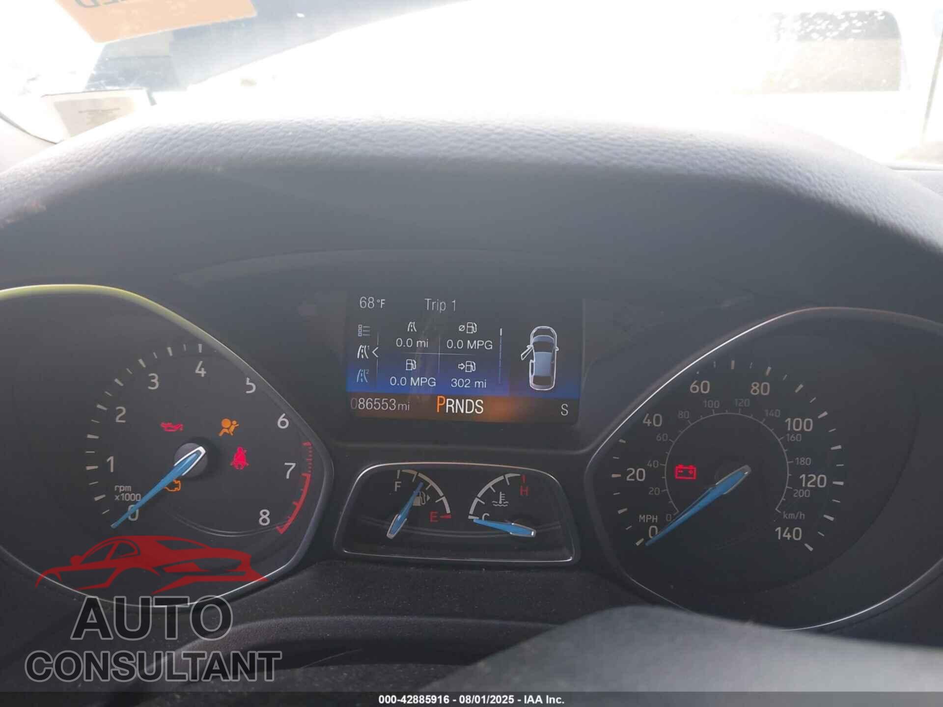 FORD FOCUS 2016 - 1FADP3K26GL243484