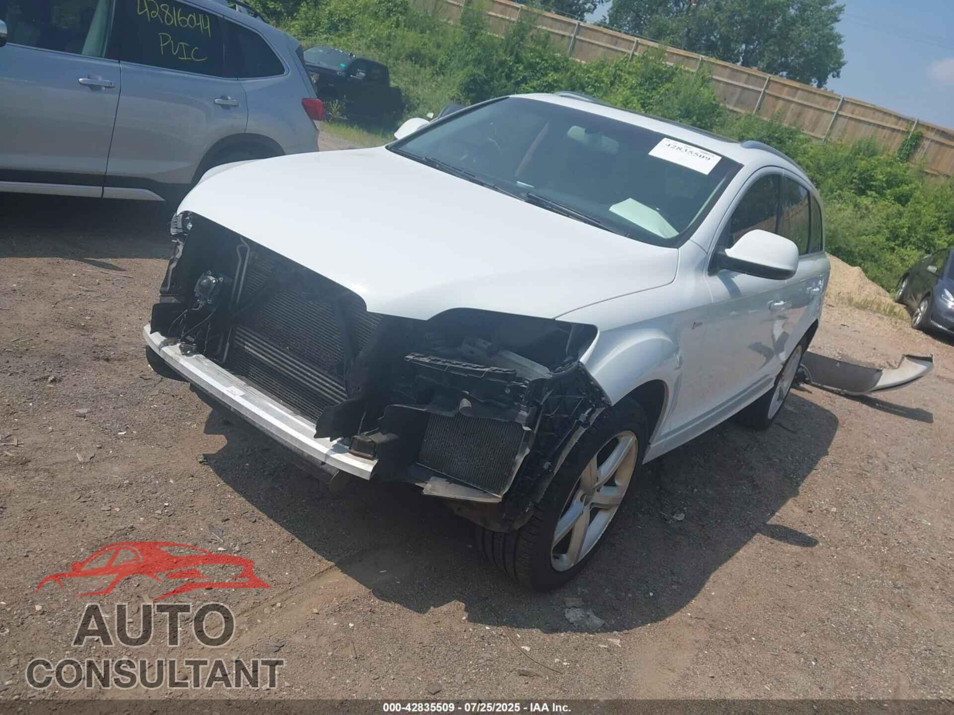 AUDI Q7 2013 - WA1DGBFEXDD016128