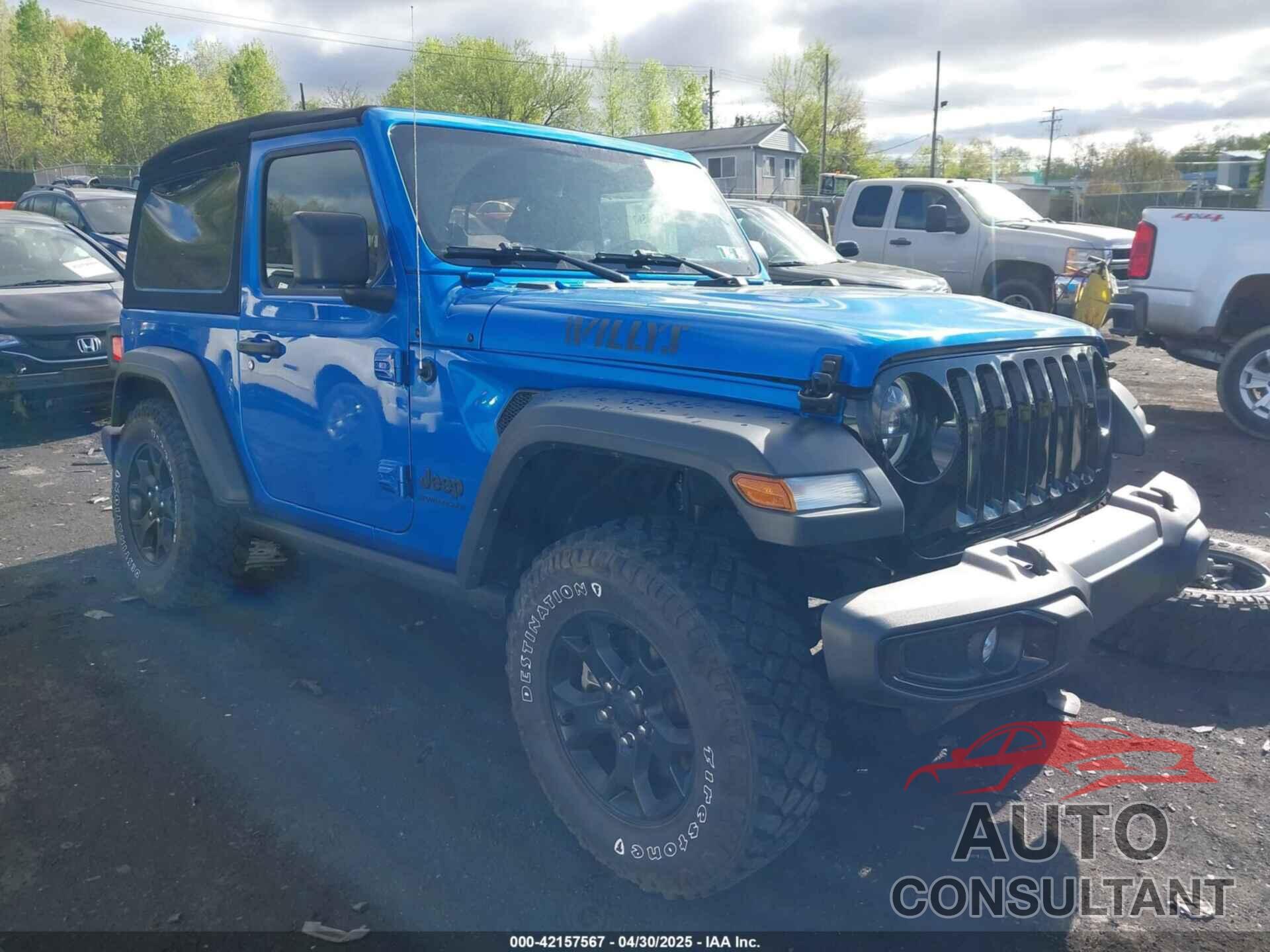 JEEP WRANGLER 2023 - 1C4GJXAG1PW643061
