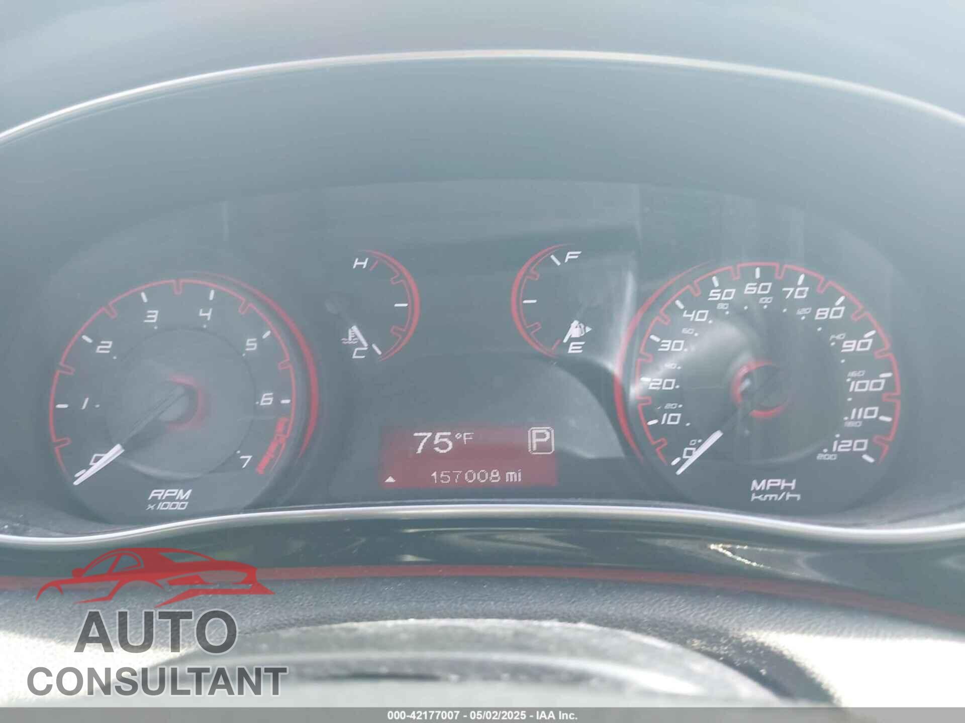 DODGE DART 2015 - 1C3CDFBB8FD165609