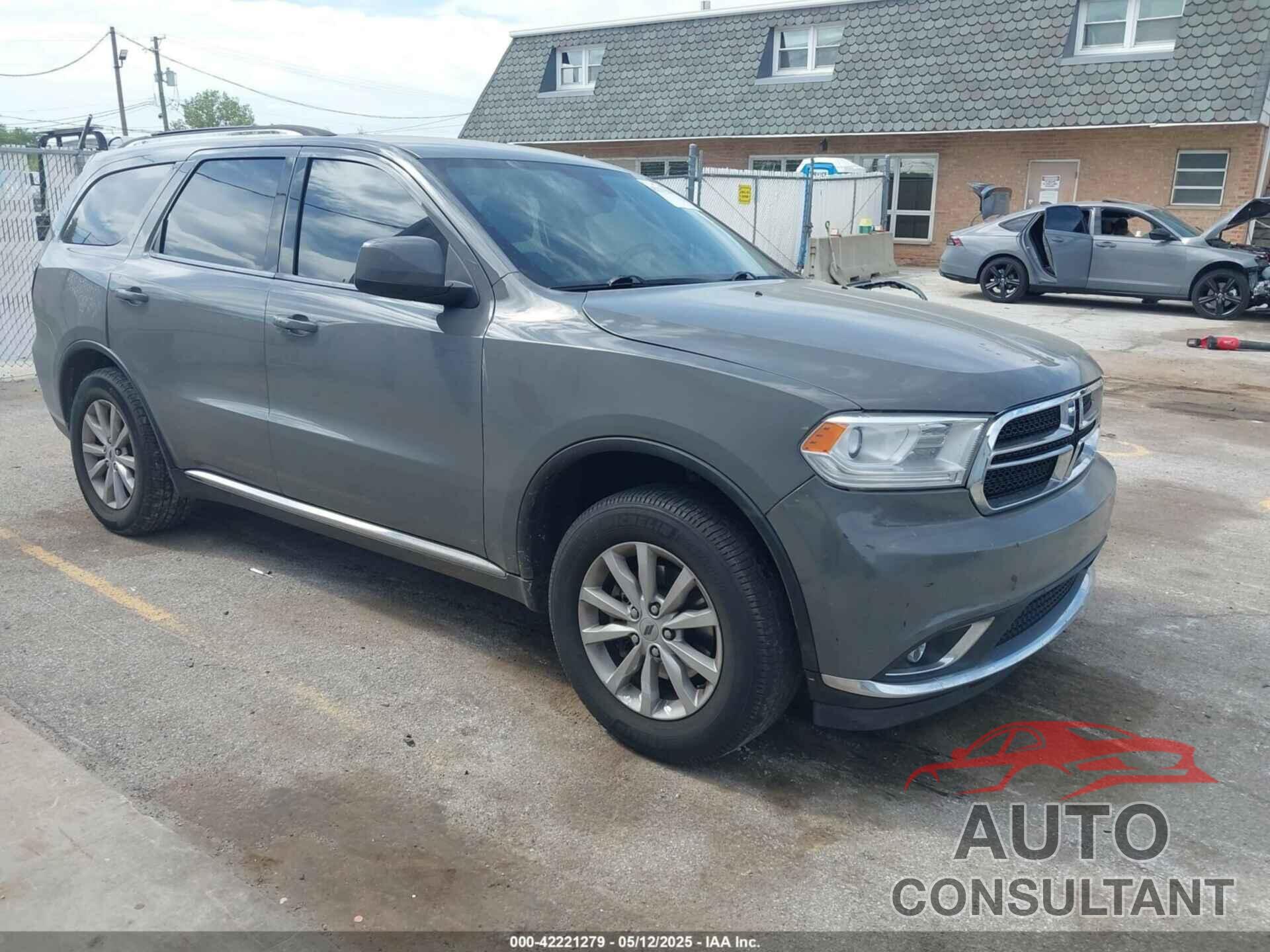 DODGE DURANGO 2019 - 1C4RDJAG9KC645325