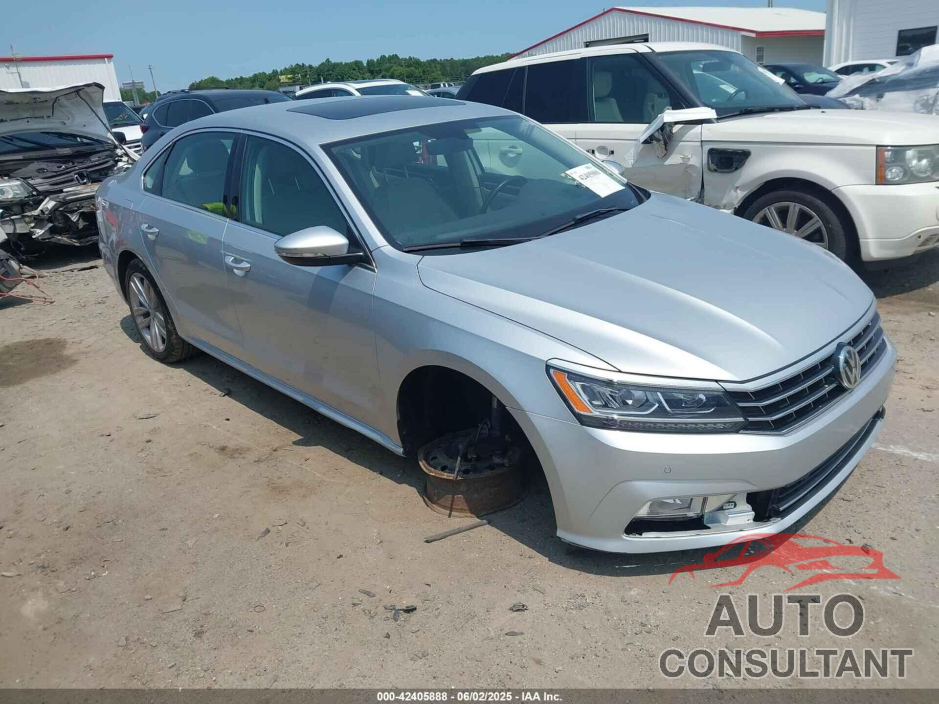 VOLKSWAGEN PASSAT 2018 - 1VWBA7A38JC040945