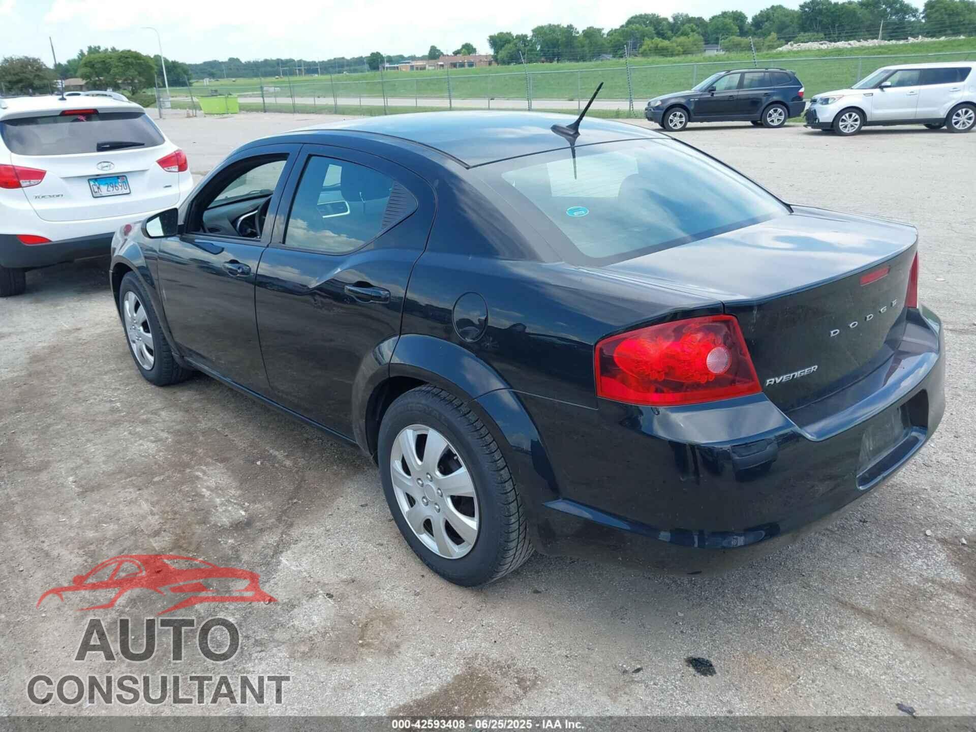 DODGE AVENGER 2013 - 1C3CDZAB6DN517919
